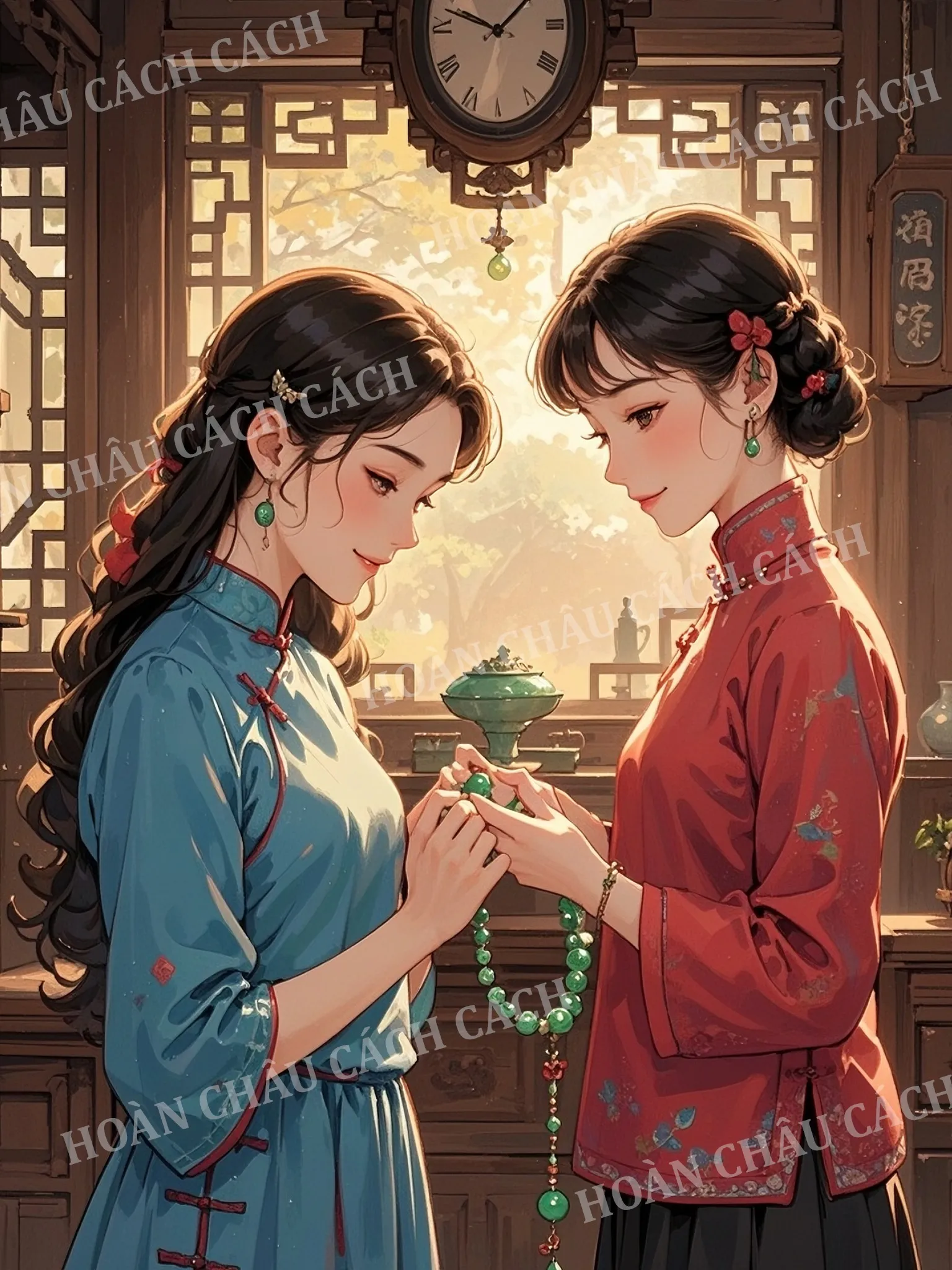 Bìa truyện CHIẾC KHÓA TRƯỜNG MỆNH VÀ CÁI KẾT KHÔNG THỂ GỠ