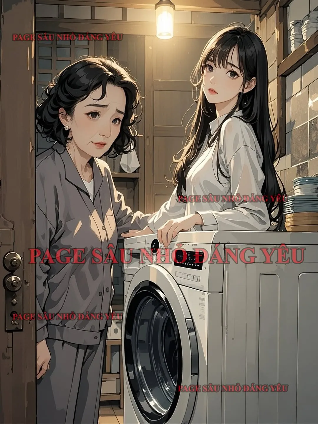 Bìa truyện CHIẾC MÁY GIẶT BỐN NGÀN TỆ