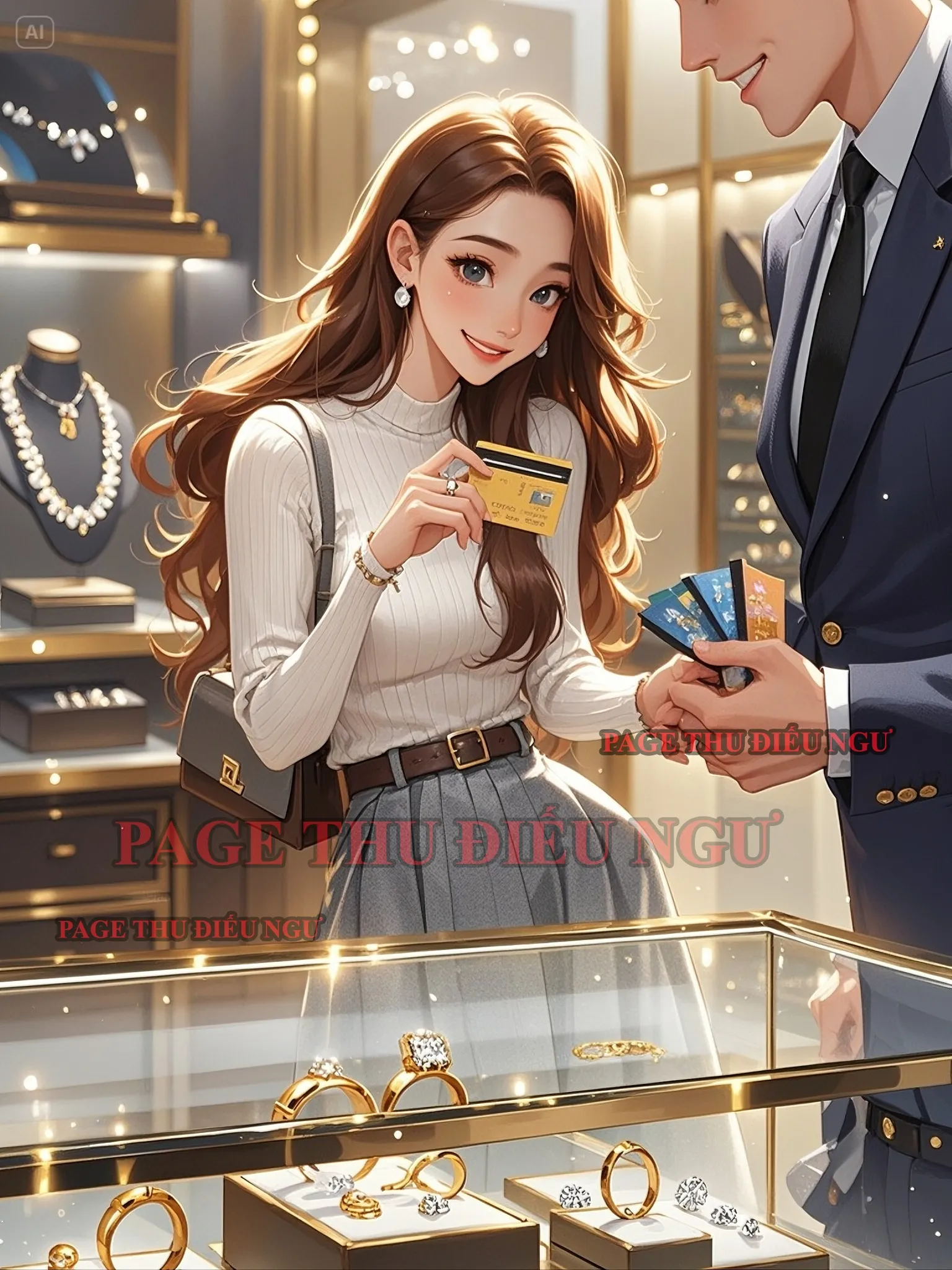Bìa truyện CHIẾC NHẪN KHUYẾN MÃI VÀ CÁI GIÁ PHẢI TRẢ