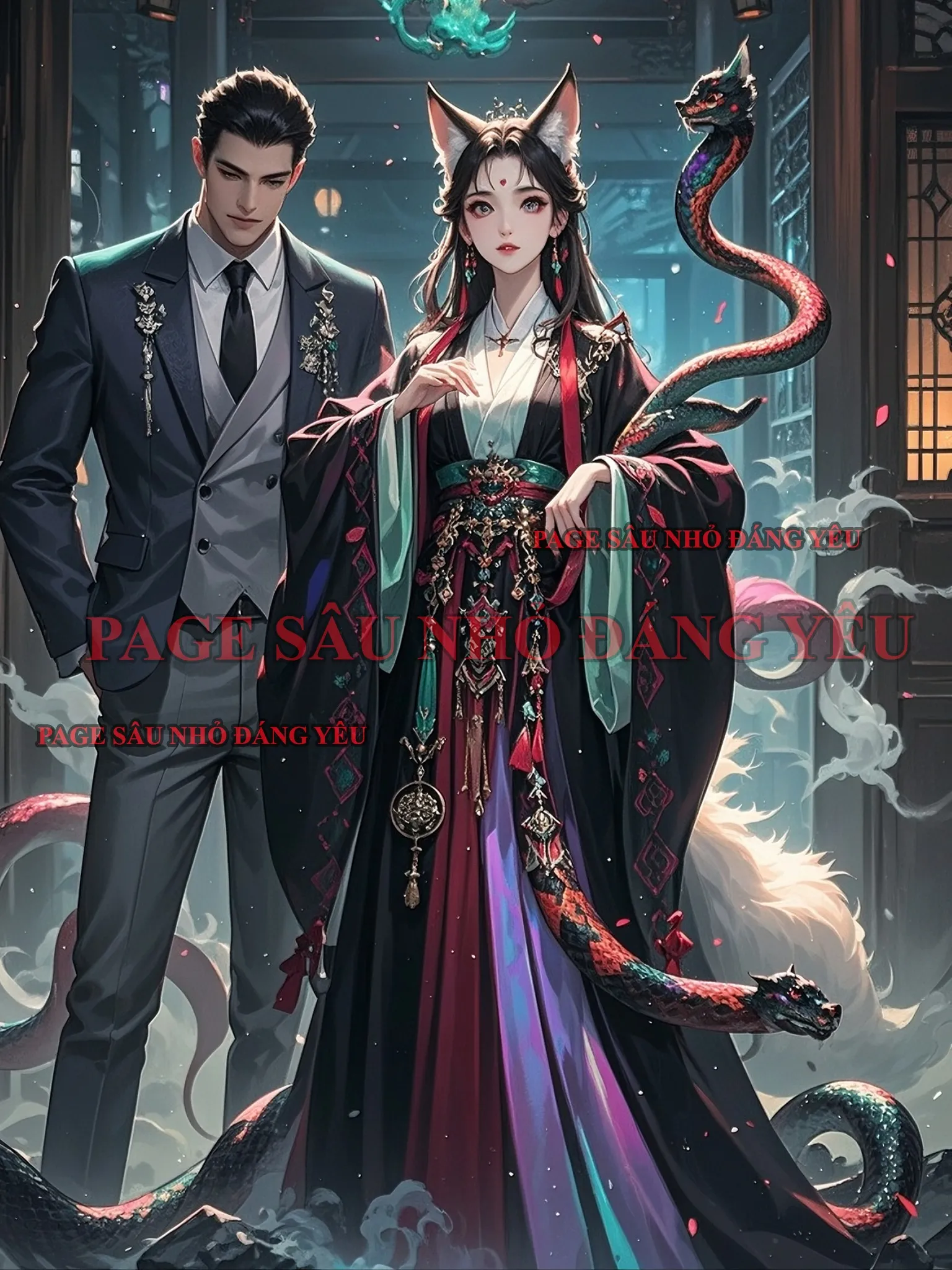 Bìa truyện Chín kiếp không hối hận