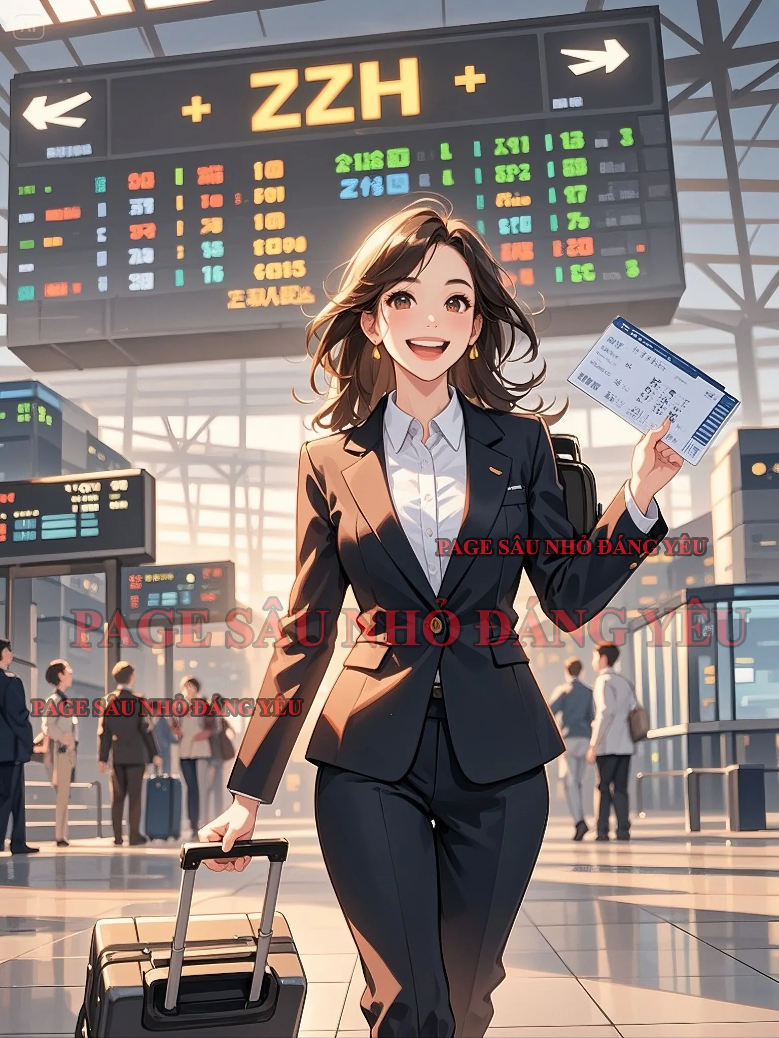 Bìa truyện CHỒNG TÔI CÓ MỘT GIA ĐÌNH KHÁC Ở NƯỚC NGOÀI