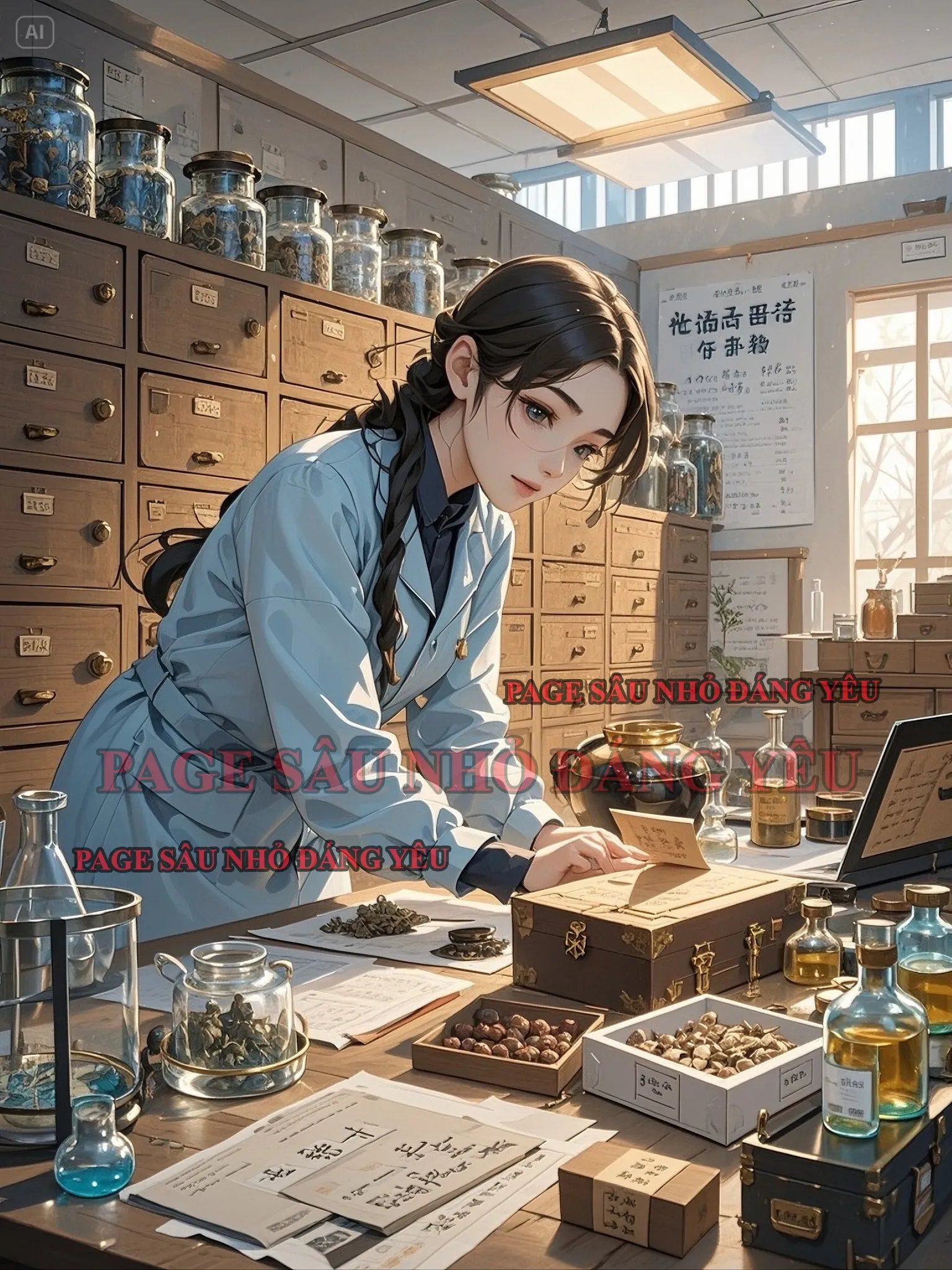 Bìa truyện CHỮ TÌNH BỊ GIAM TRONG LÒNG BÀN TAY ANH