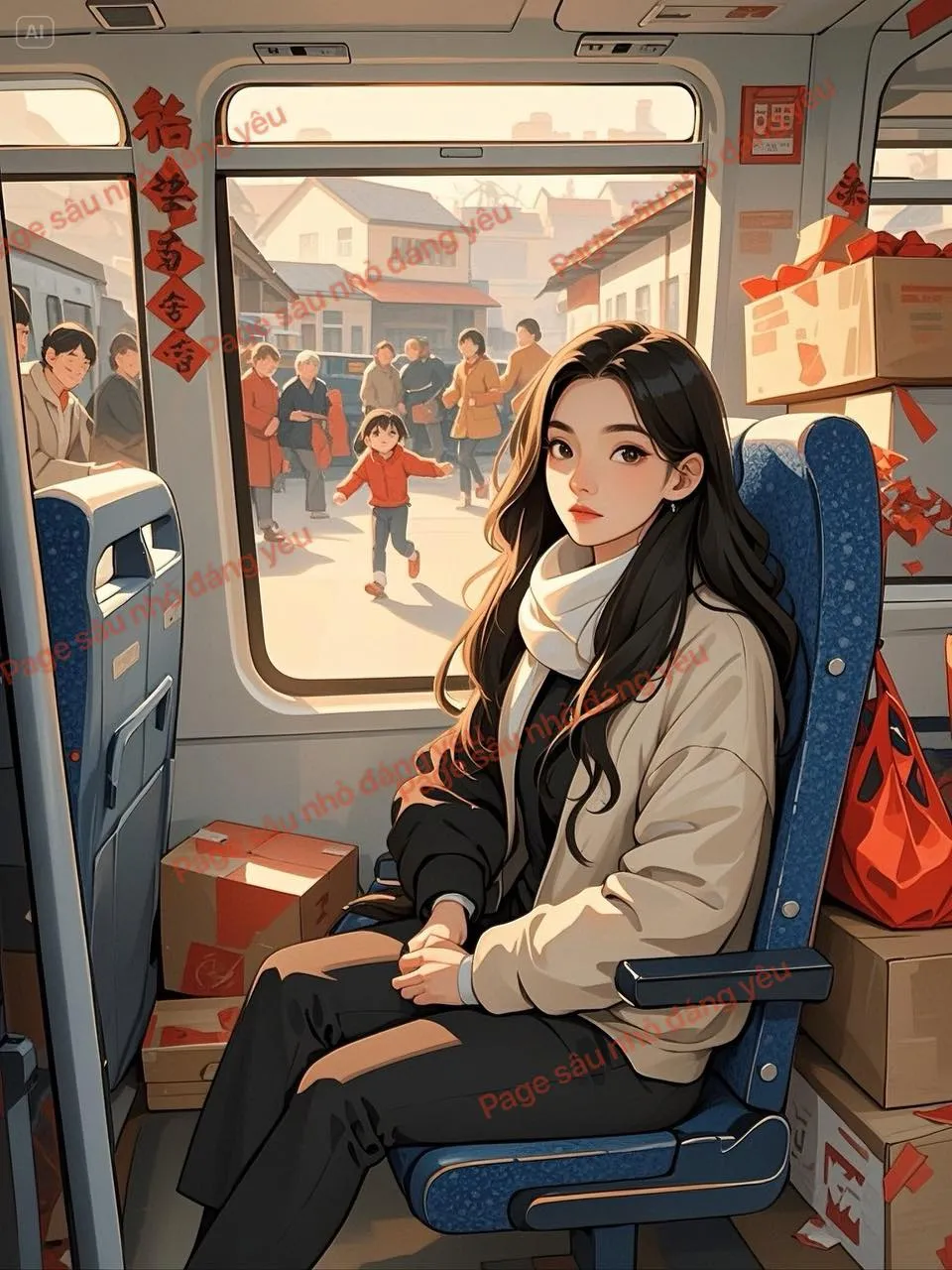 Bìa truyện CHUYẾN XE GIAO THỪA