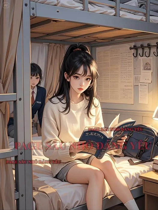 Bìa truyện CÔ BẠN CÙNG PHÒNG ĐÁNG SỢ