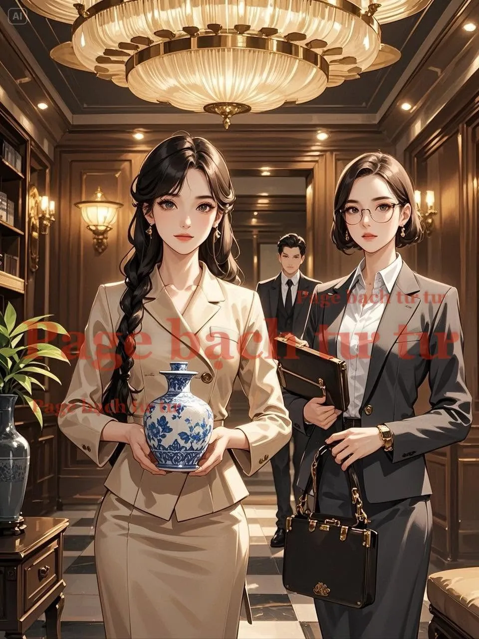 Bìa truyện CÔ ĐỒNG NGHIỆP CHỈ BIẾT NÓI CHIU MI