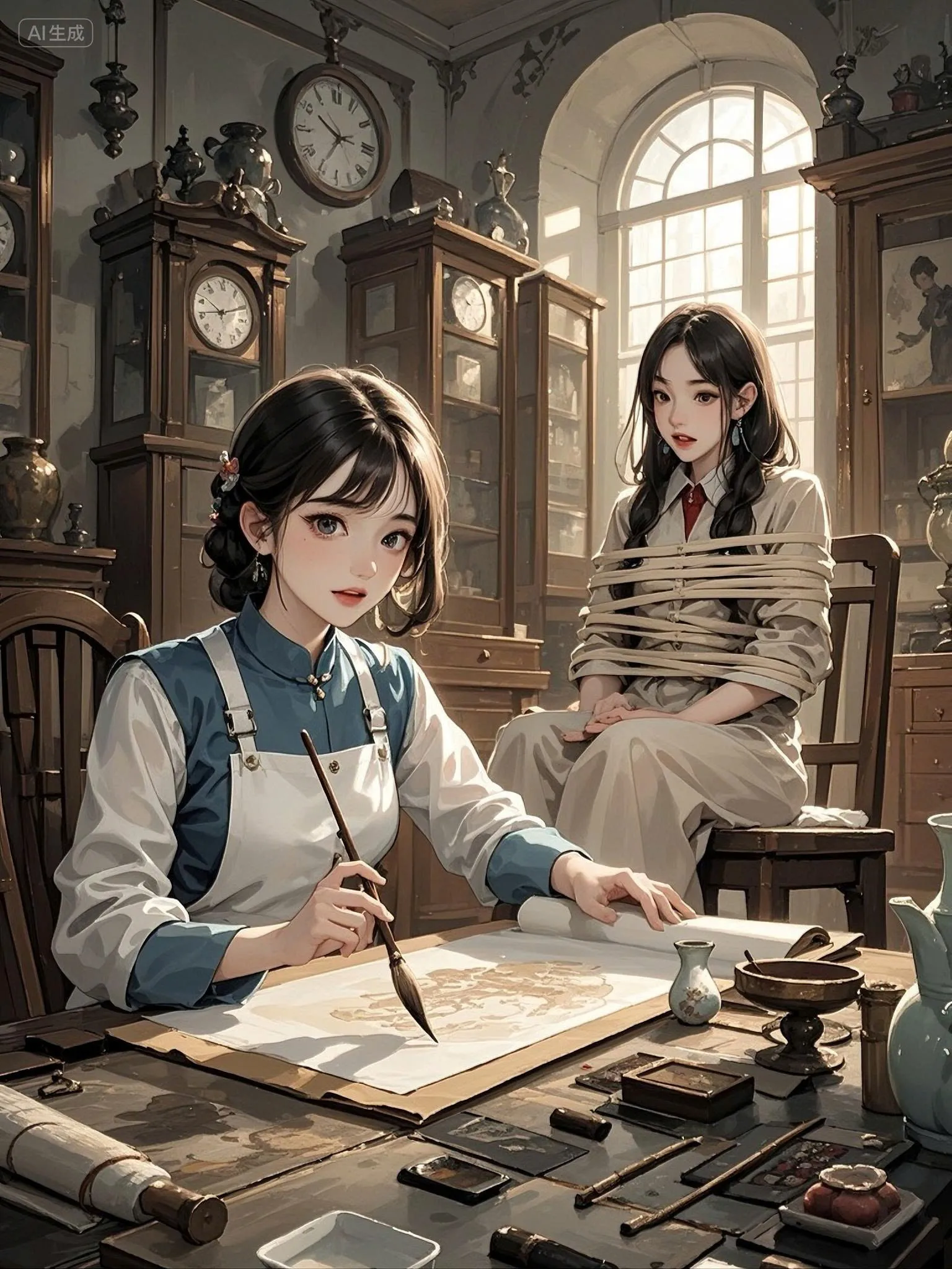 Bìa truyện CỔ VẬT TRĂM TRIỆU VÀ CÁI BẪY