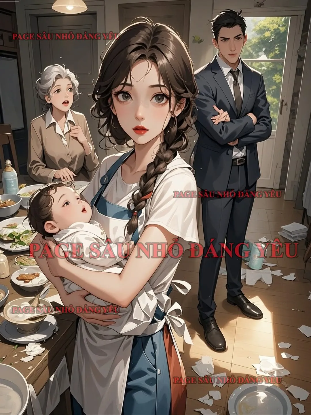 Bìa truyện CƠN ÁC MỘNG CỦA MỘT ÔNG CHỒNG