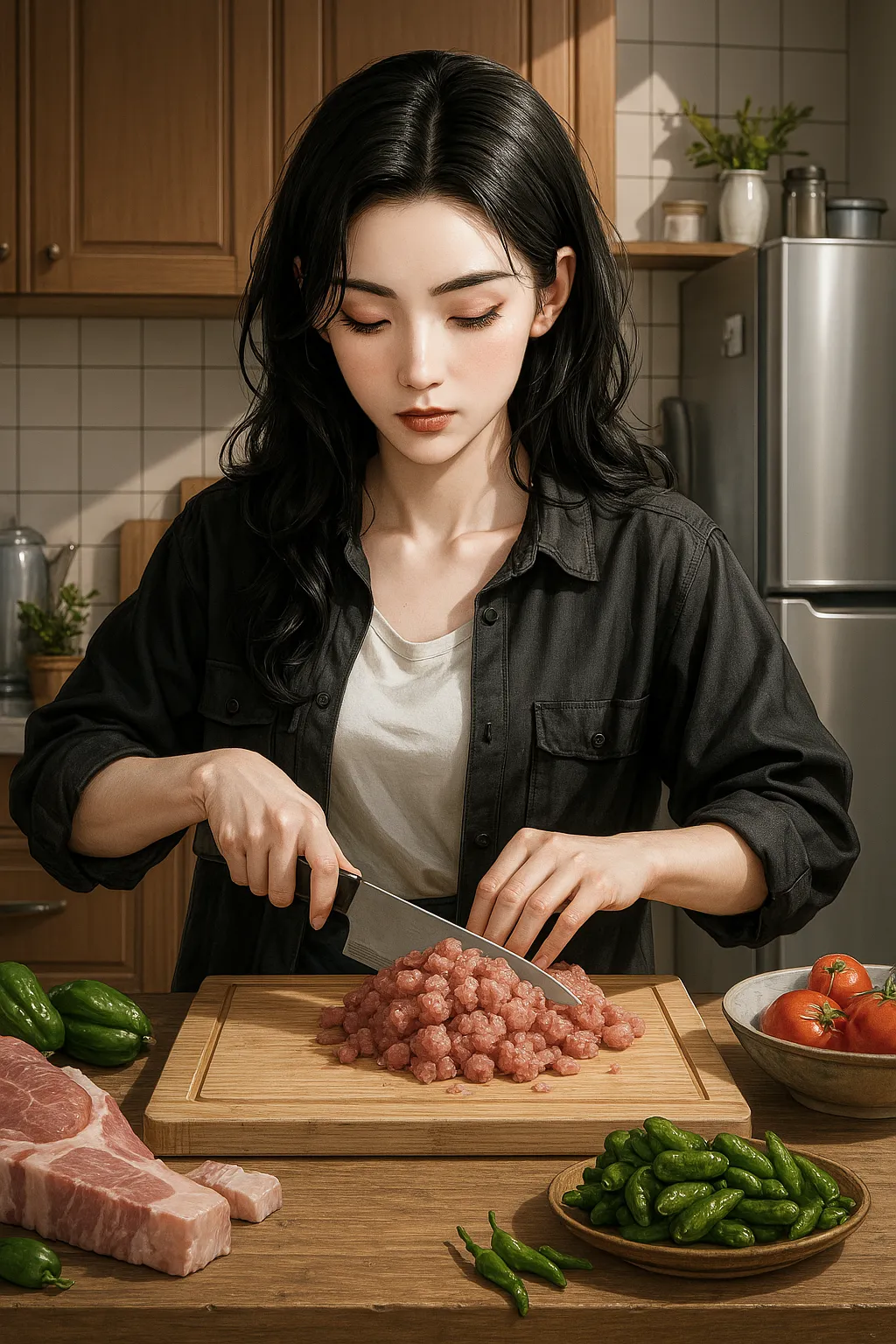 Bìa truyện Con Gái Lò Mổ