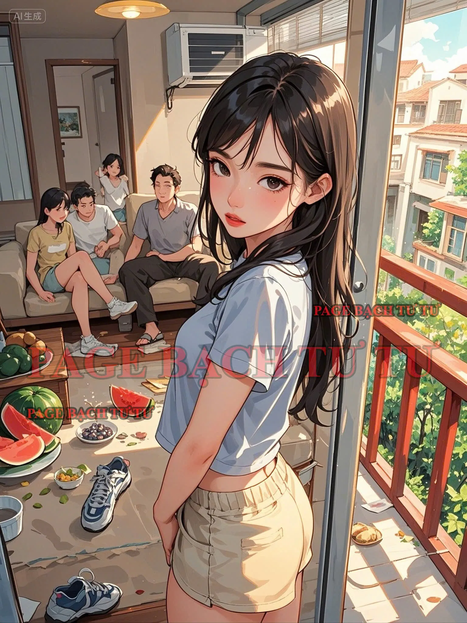 Bìa truyện CÔNG LÝ DƯỚI NẮNG HÈ