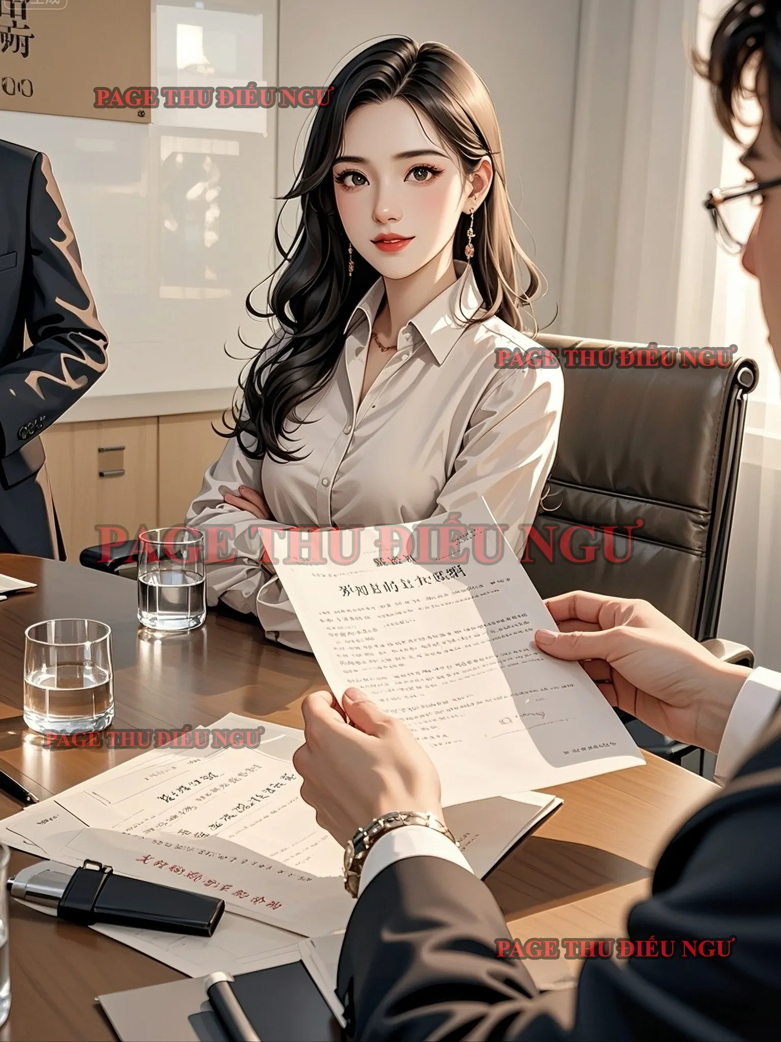 Bìa truyện CUỘC PHẢN CÔNG CỦA CÔ LỄ TÂN