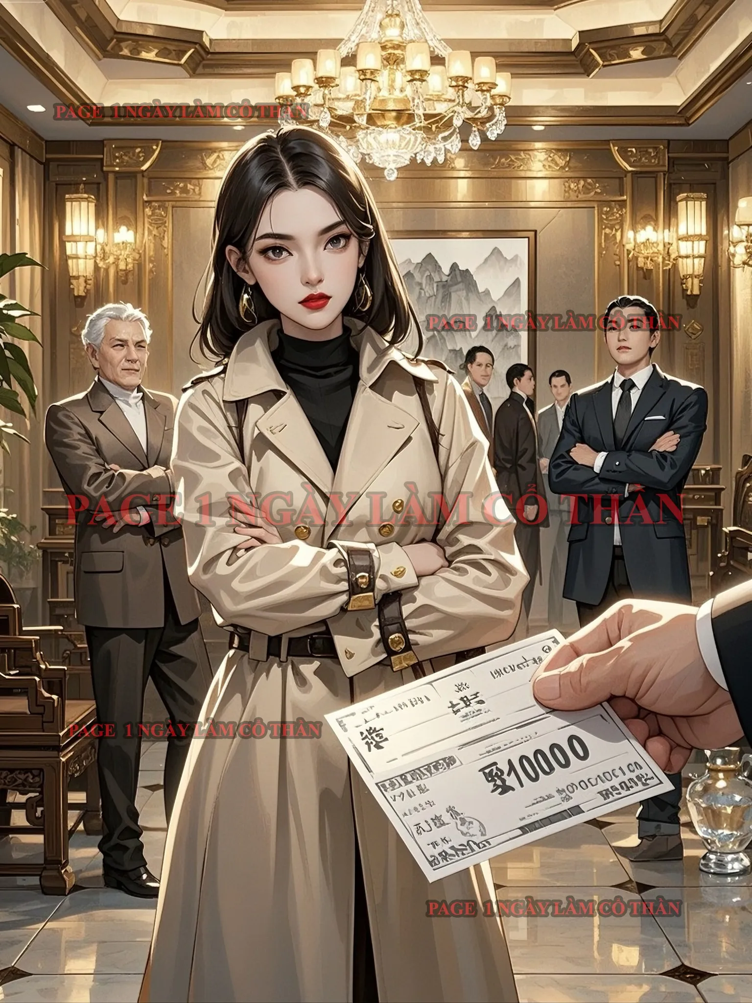 Bìa truyện Đại Tiểu Thư Biết Bói