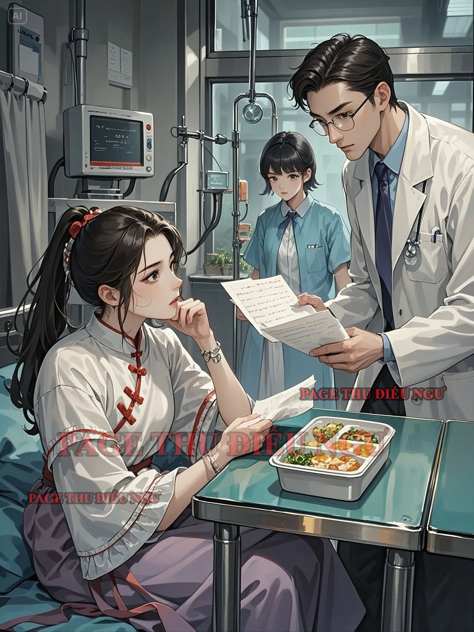 Bìa truyện ĐỔI MỆNH