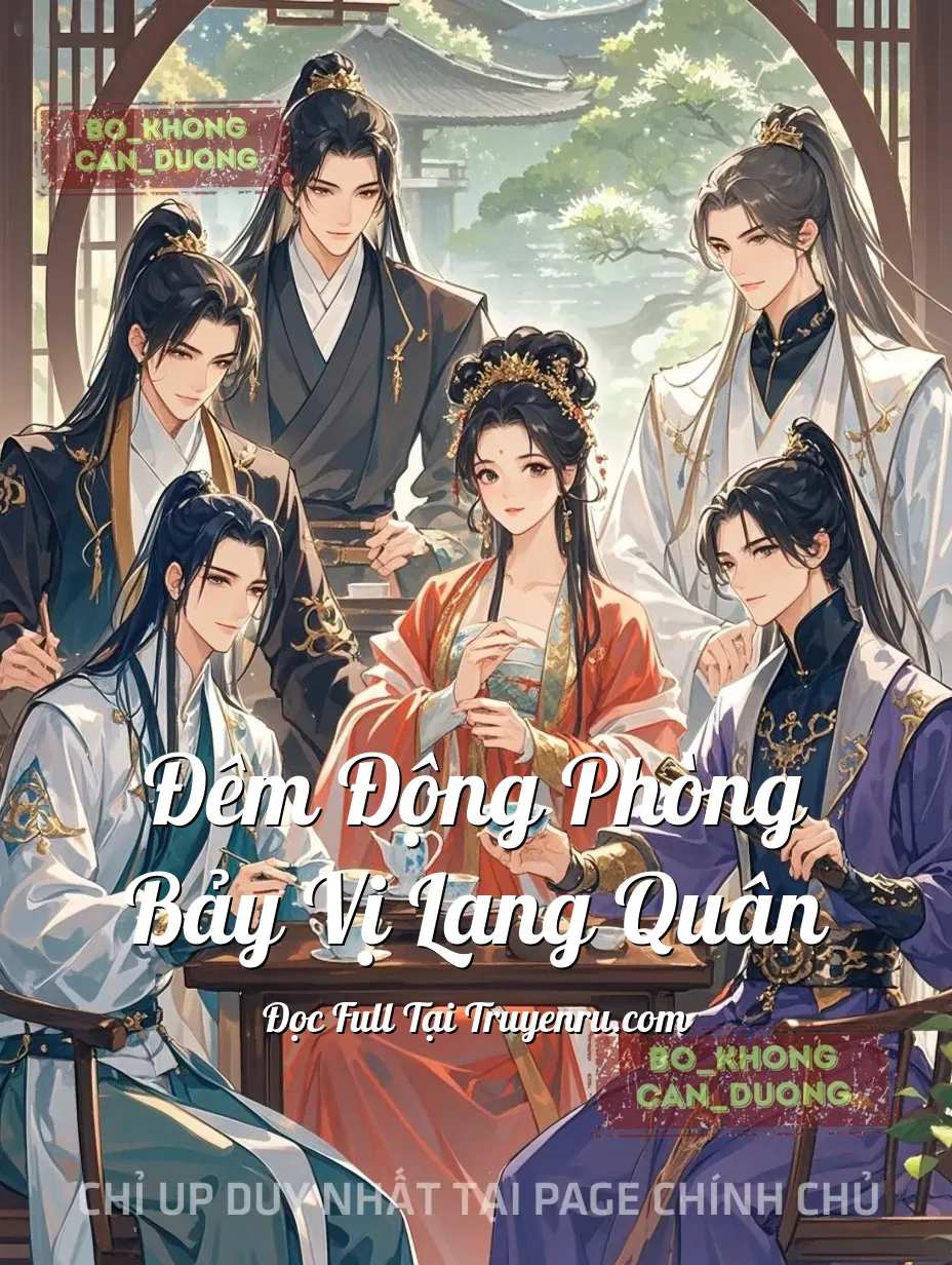 Bìa truyện Đêm Động Phòng Bảy Vị Lang Quân