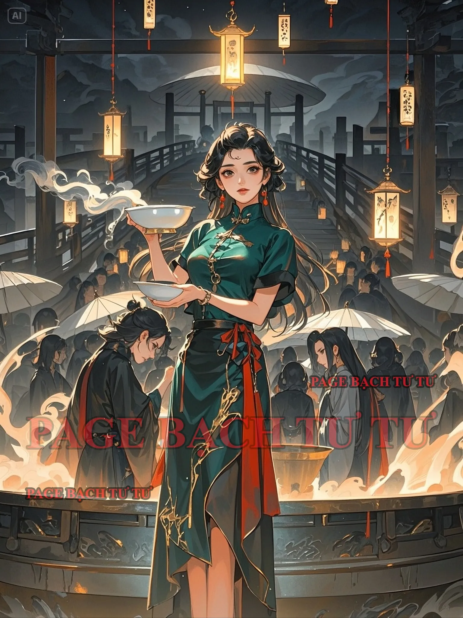 Bìa truyện GỬI ANH MỘT BÁT CANH MẠNH BÀ