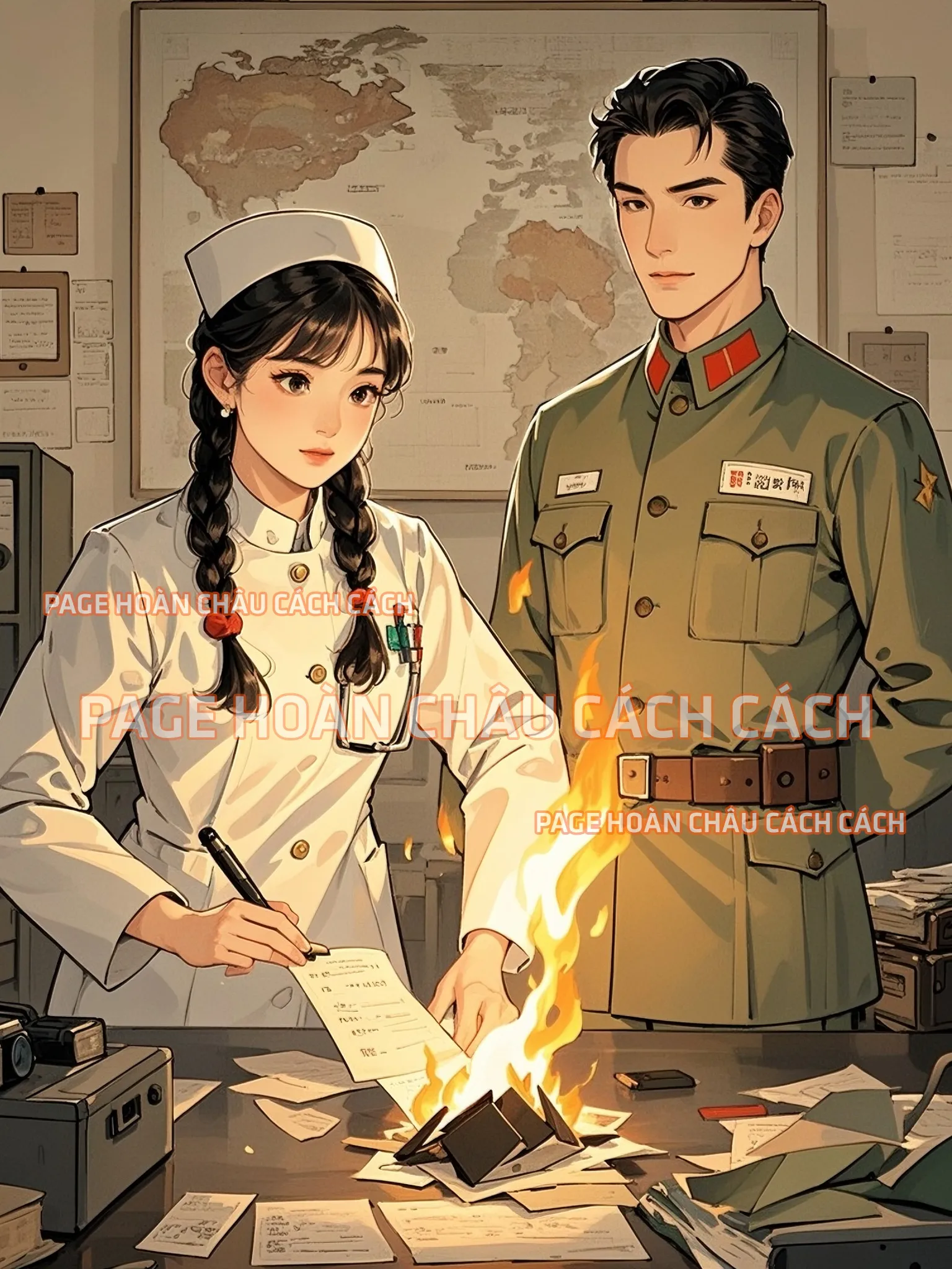 Bìa truyện GƯƠNG MẶT TRẢ T H Ù