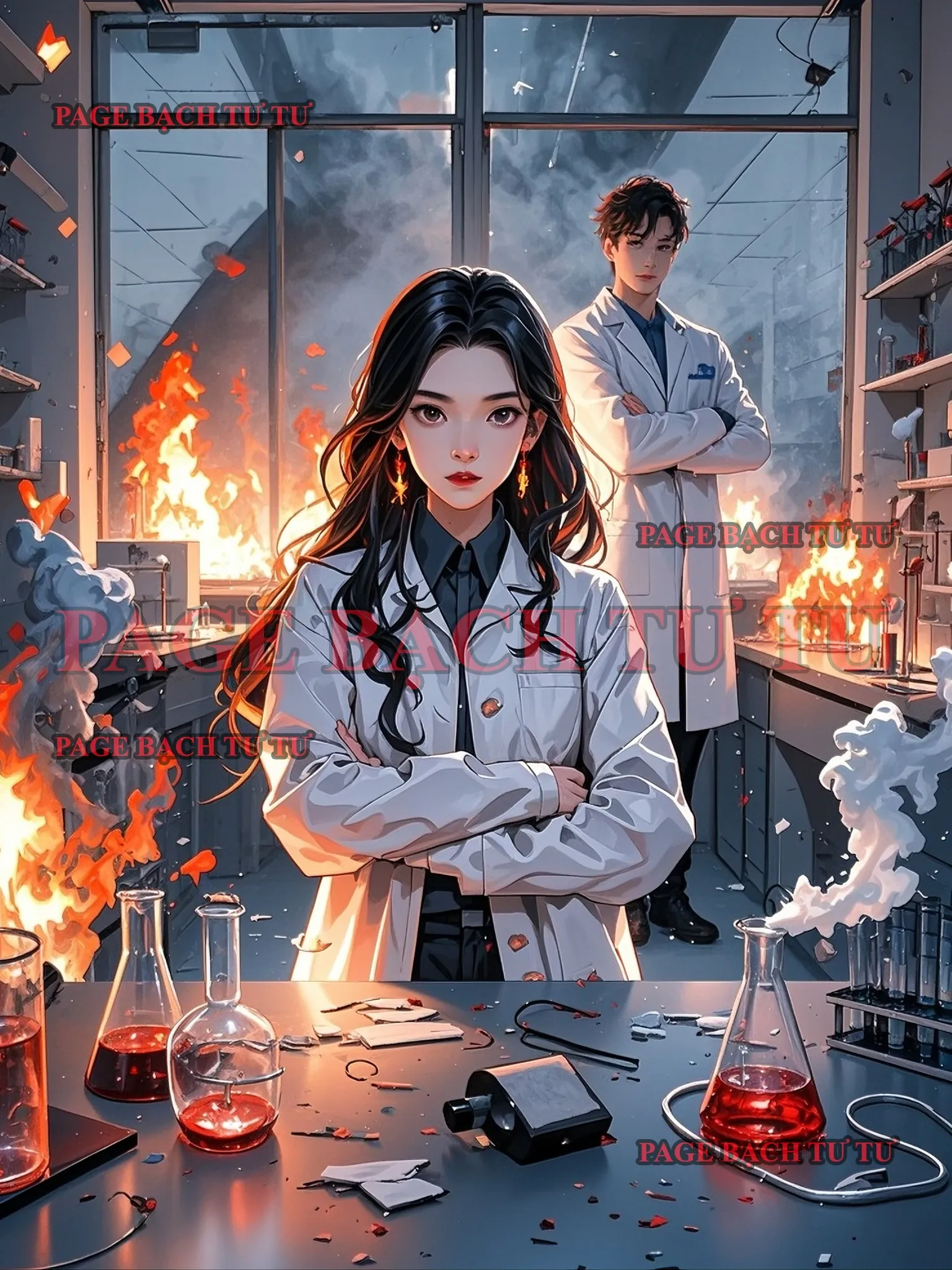 Bìa truyện GƯƠNG VỠ KHÔNG THỂ LÀNH LẠI