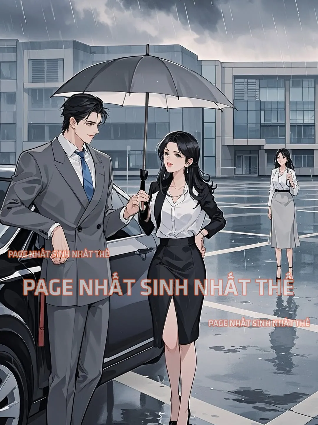 Bìa truyện HAI CÁI Ô VÀ BÍ MẬT CỦA SẾP