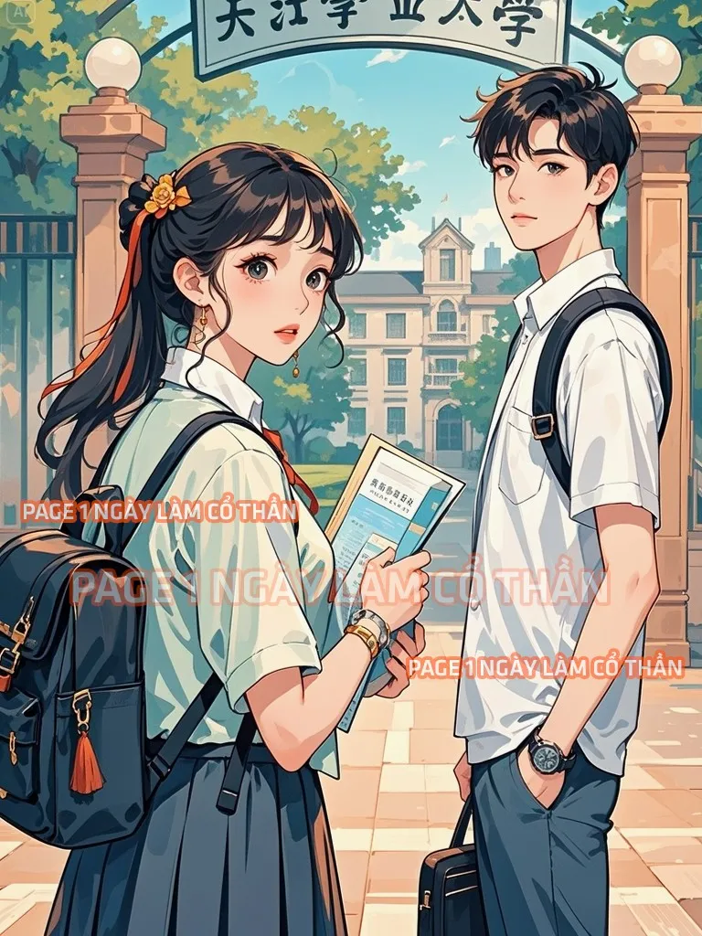 Bìa truyện HAI ĐƯỜNG THẲNG SONG SONG