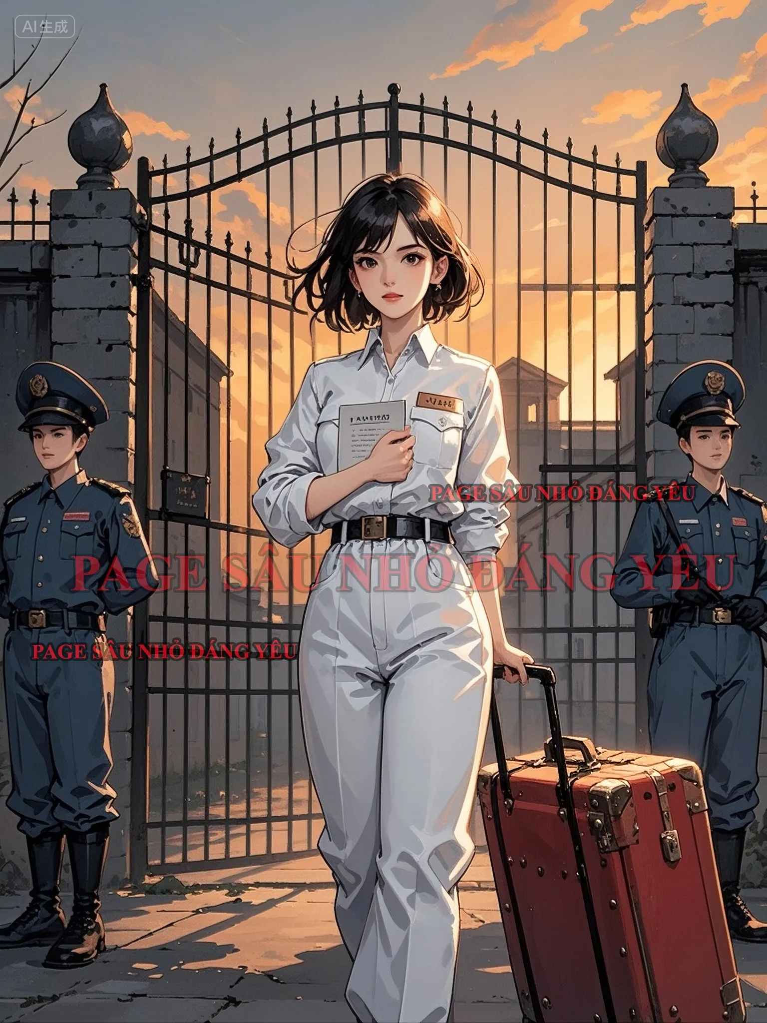 Bìa truyện HẠNH PHÚC ĐẾN SAU CƠN MƯA