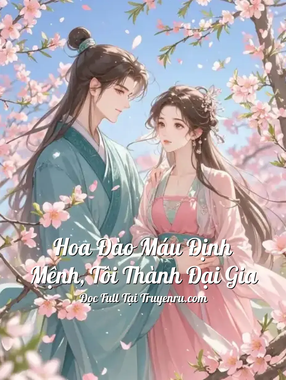 Bìa truyện Hoa Đào Máu Định Mệnh, Tôi Thành Đại Gia