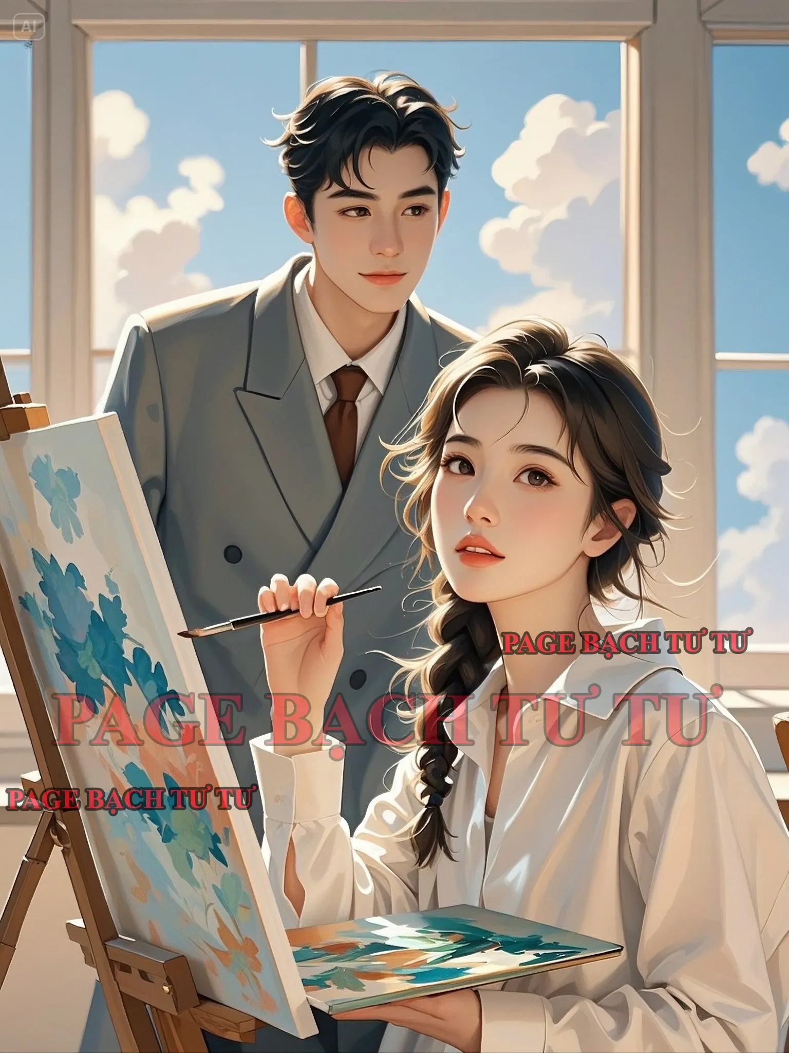 Bìa truyện HOA HƯỚNG DƯƠNG PHÍA ĐÔNG