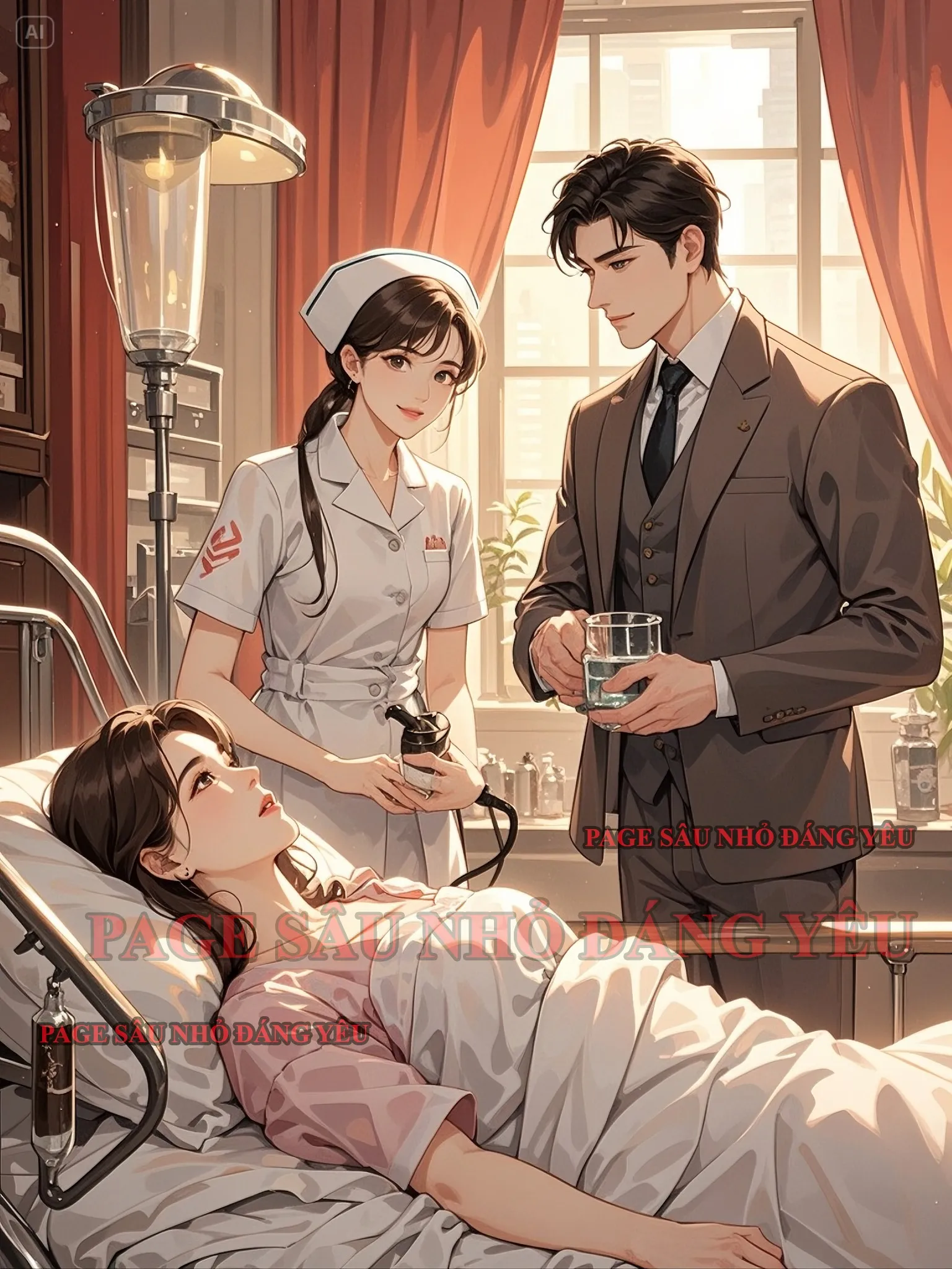 Bìa truyện HỒI KẾT CỦA TRÀ XANH VÀ GÃ CHỒNG CẶN BÃ