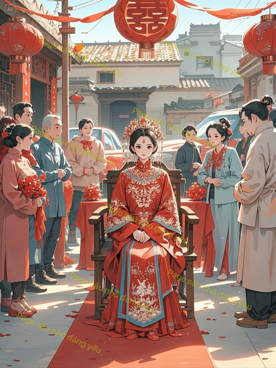 Bìa truyện HÔN LỄ KHÔNGRƯỚC DÂU