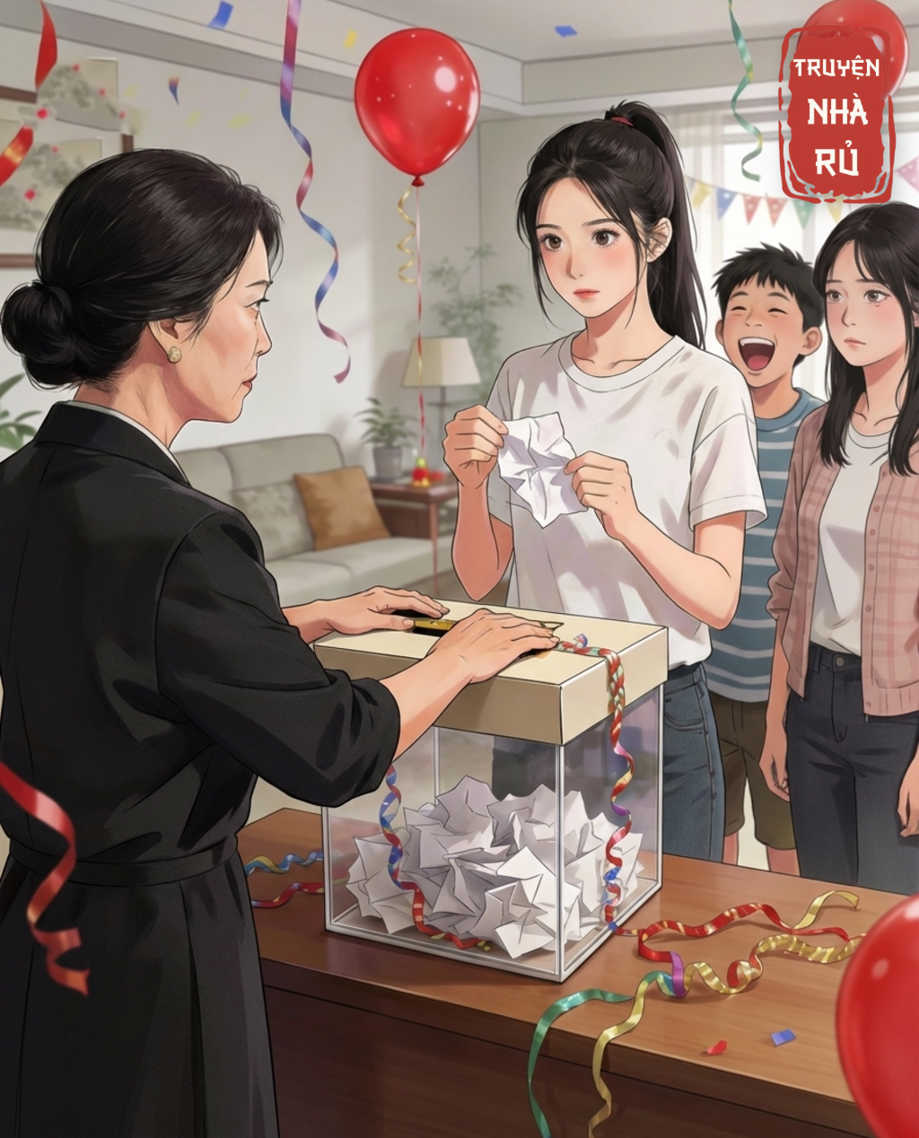 Hộp Bốc Thăm Không Có Phần Thưởng