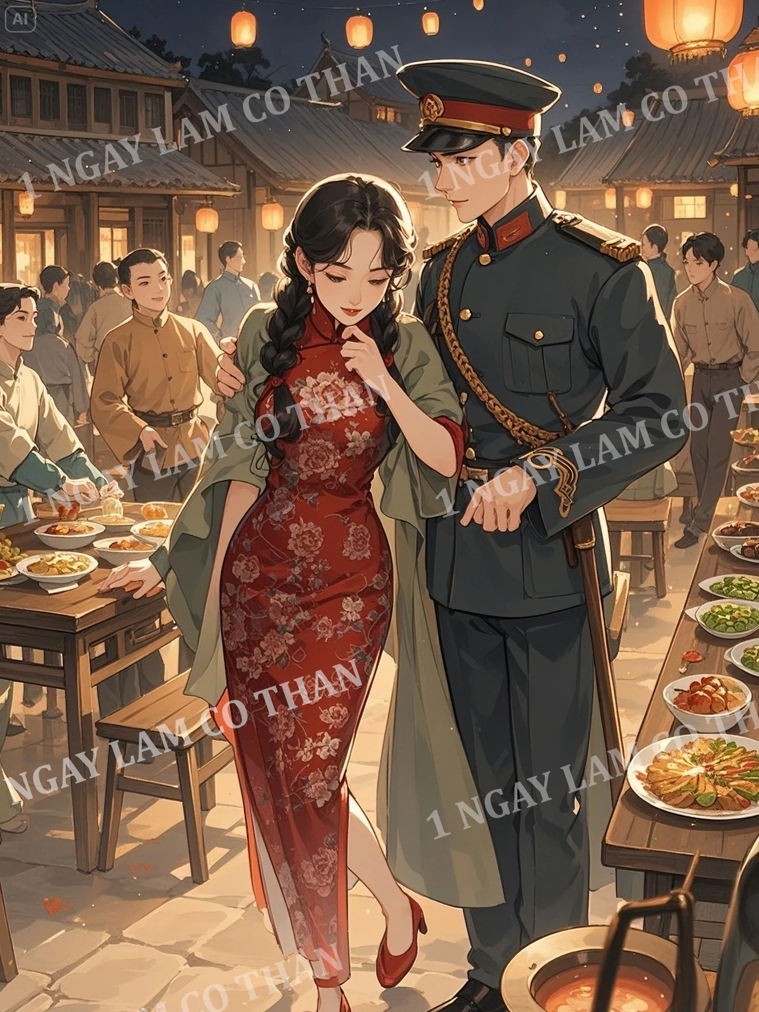 Bìa truyện HỦY HÔN , CƯỚI TRUNG ĐỘI TRƯỞNG