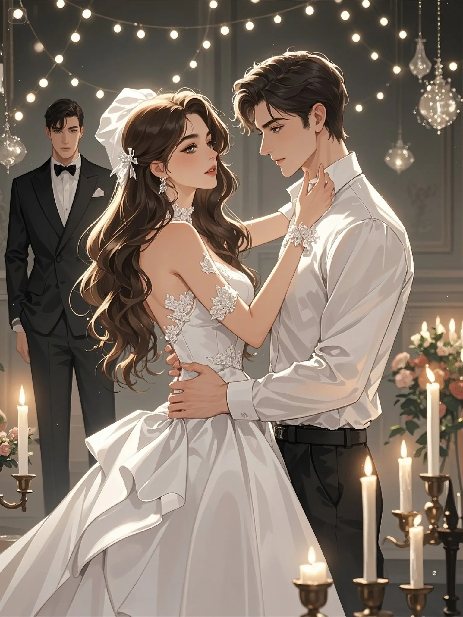 Bìa truyện Kẻ thù không đội trời chung của vị hôn phu lại cưng chiều tôi đến tận mây xanh