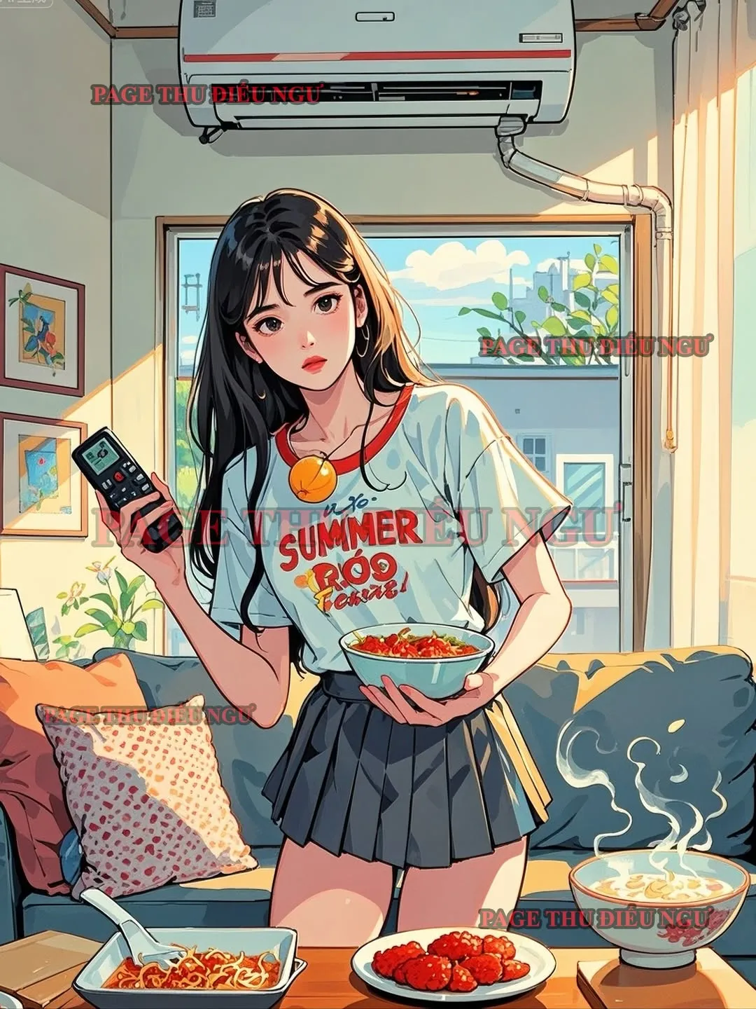 Bìa truyện Khi Bà Bầu Hàng Xóm Vô Lý