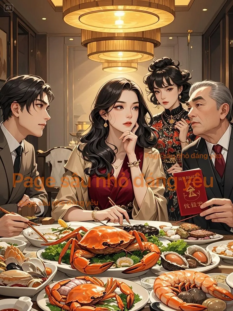 Bìa truyện KHI BỊ CẢ NHÀ CHỒNG CƯỚ P NHÀ