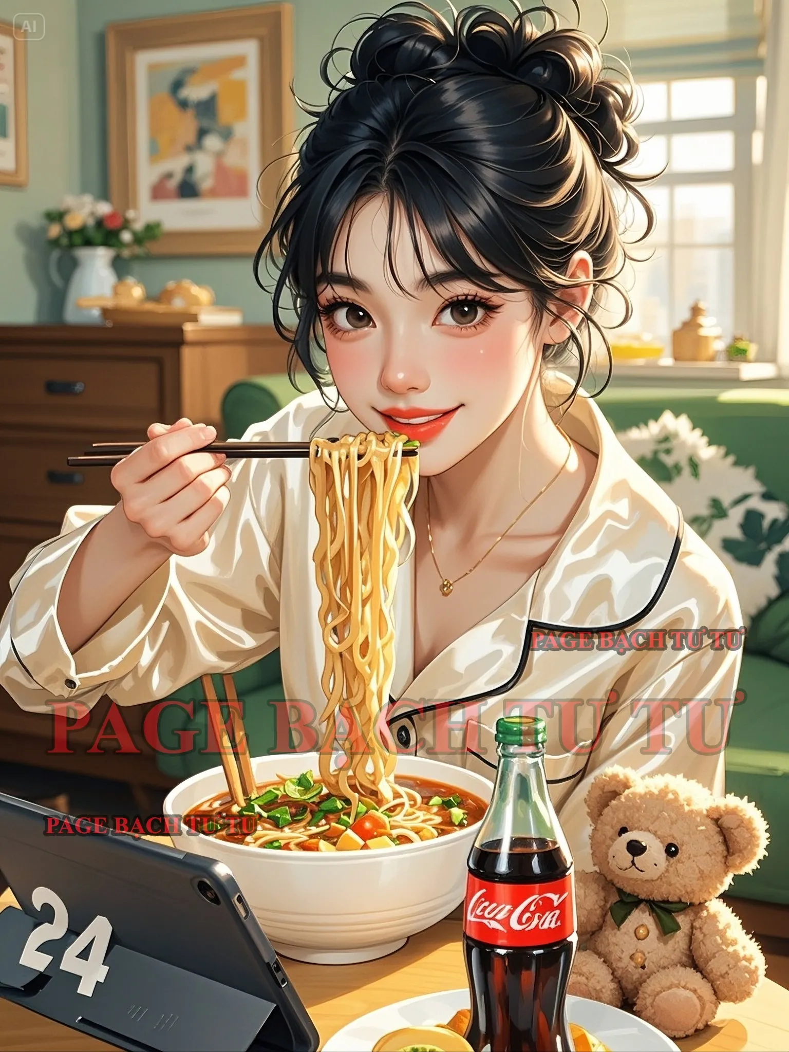 Bìa truyện KHI CÔ GIÁO LÊN HOT SEARCH VÌ TỪ CHỐI TRÔNG TR Ẻ