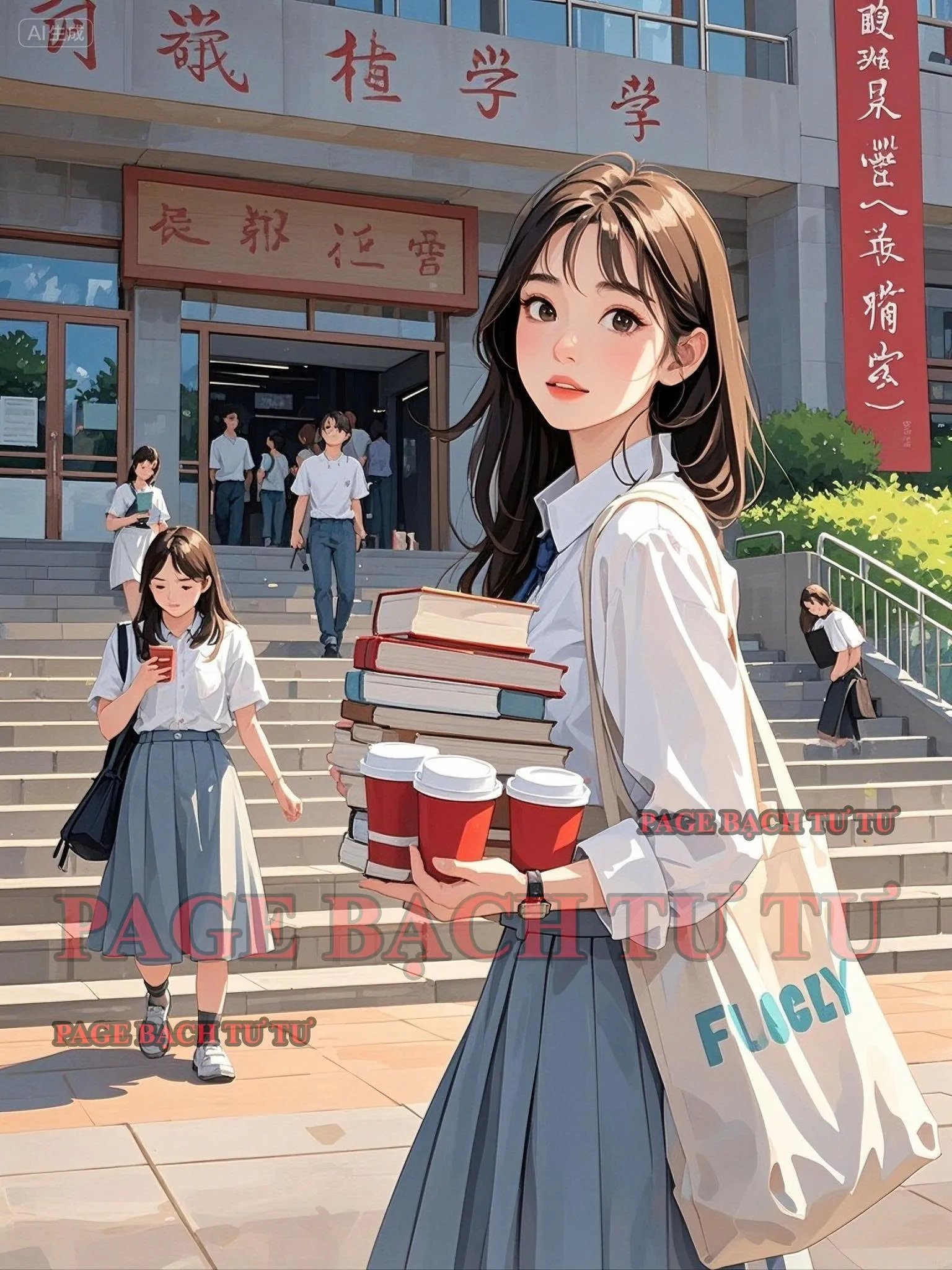 Bìa truyện KHI HOA HỒNG CÓ GAI