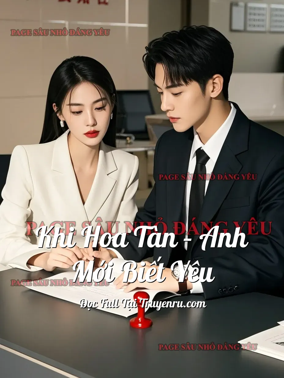 Bìa truyện Khi Hoa Tàn – Anh Mới Biết Yêu