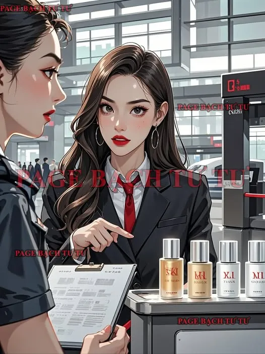 Bìa truyện Khi Nhân Viên An Ninh Bắt Tôi Uống Mỹ Phẩm