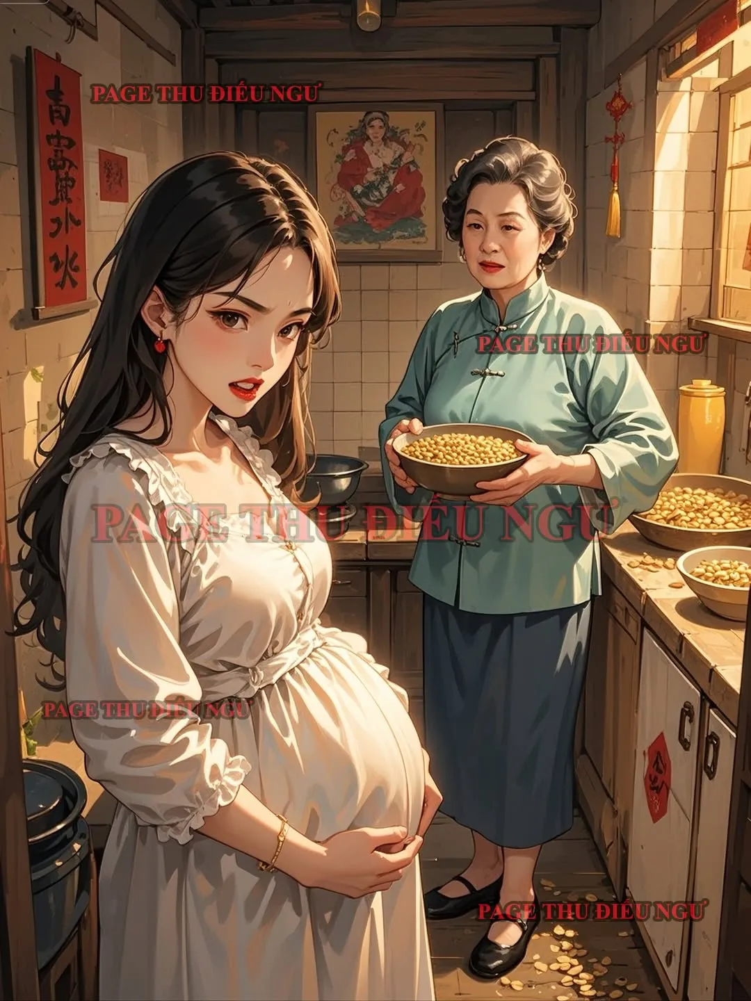 Bìa truyện KHI THIÊN KIM LÀM DÂU NHÀ KHÓ