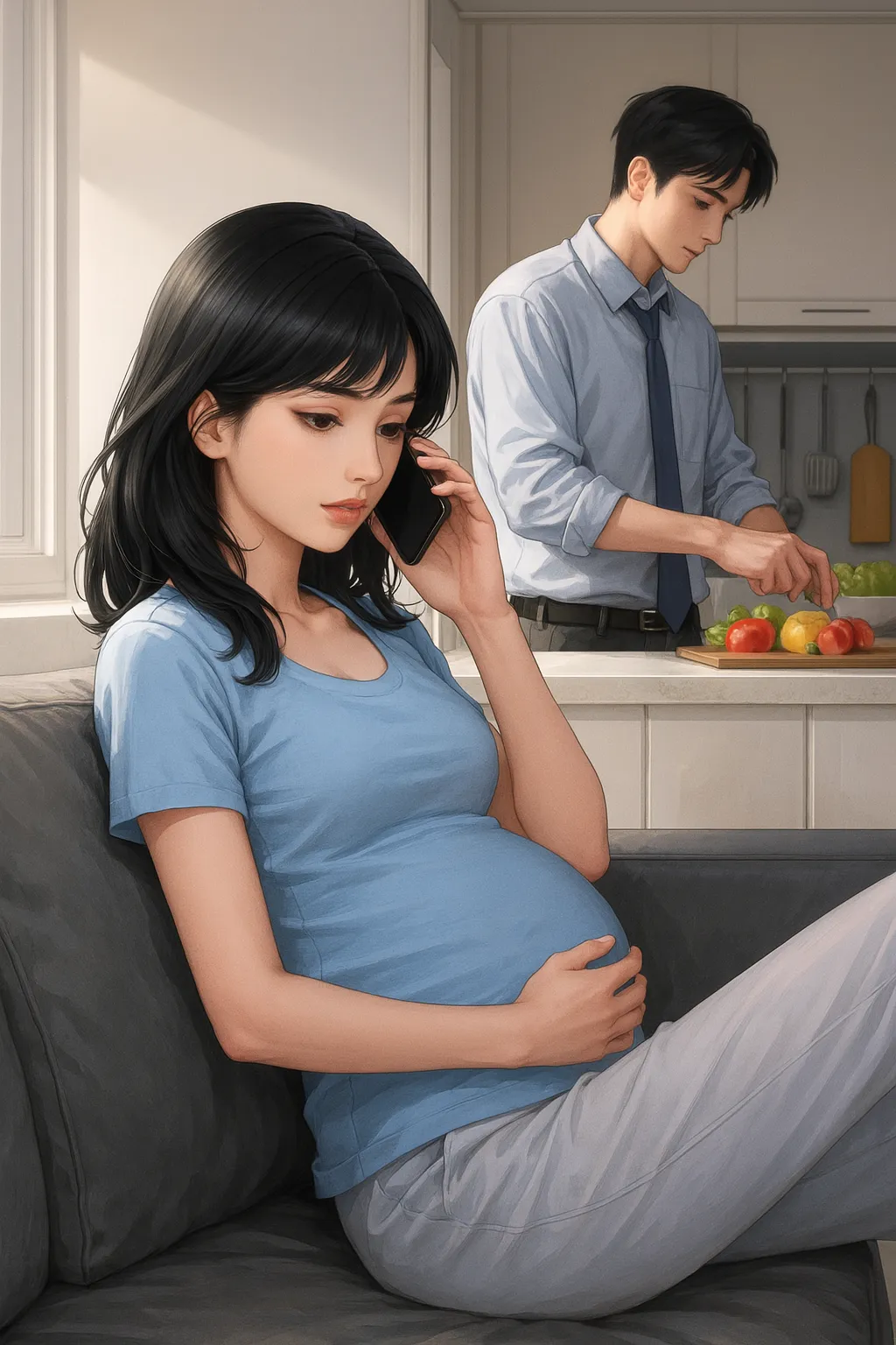 Bìa truyện Khi Yêu Thương Đã Cạn