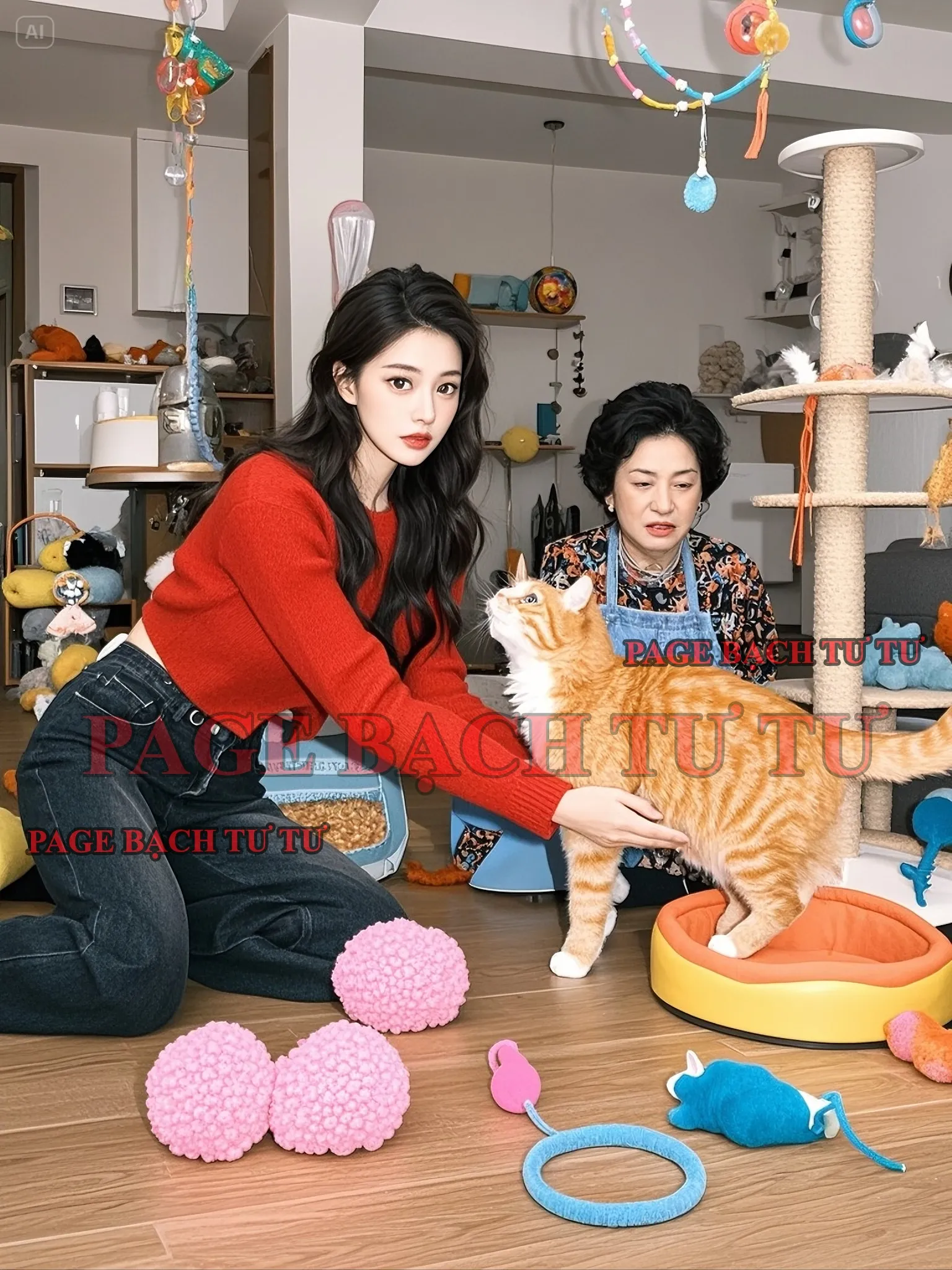 Bìa truyện KHÔNG PHẢI MÈO CỦA TÔI