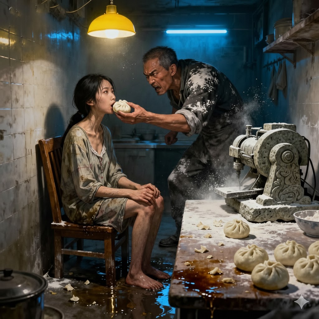 Khuôn Mặt Trong Lớp Thạch Cao