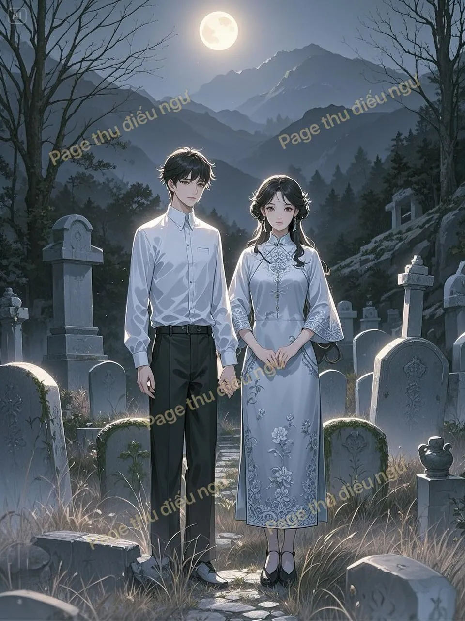 Bìa truyện LÀNG ÂN ĐỨC, NÚI OAN HỒN