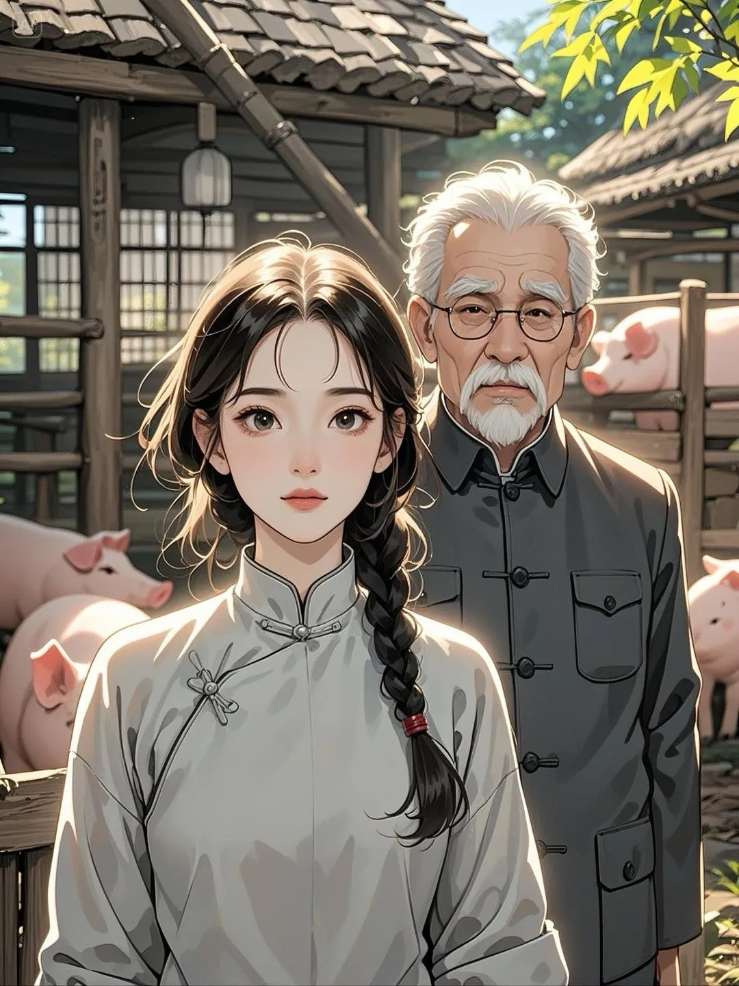 Bìa truyện LÀNG KHÔNG CÓ BÉ GÁI