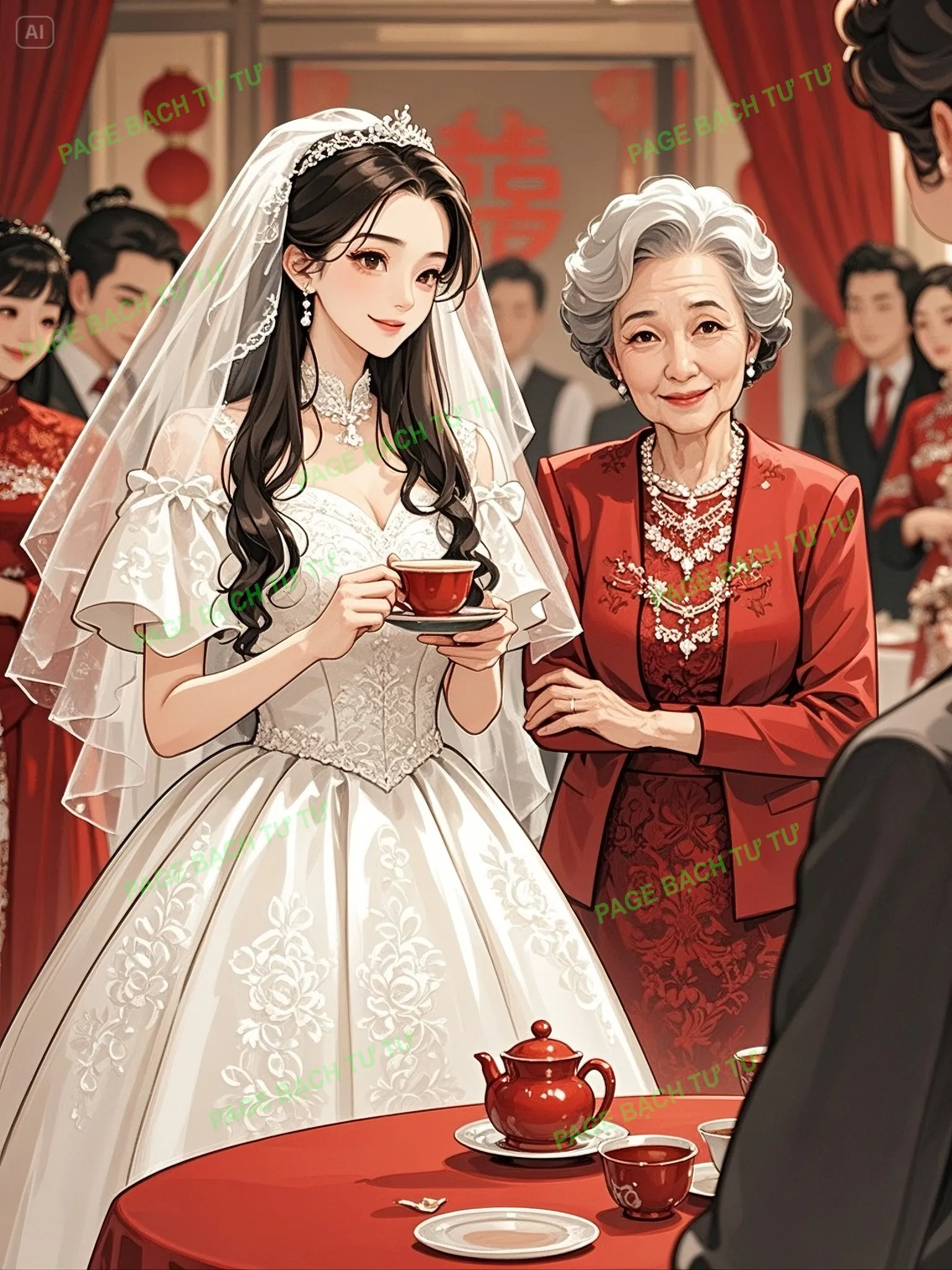 Bìa truyện LẤY CHỒNG LẤY LUÔN CẢ MẸ CHỒNG