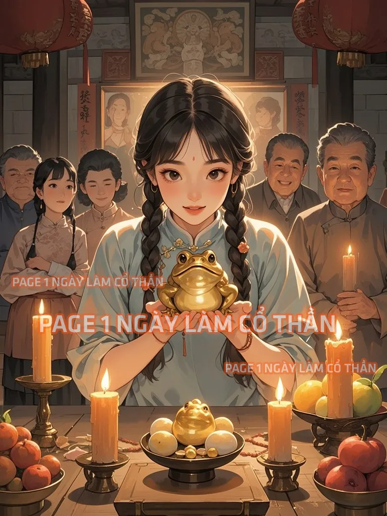 Bìa truyện LỜI TIÊN TRI CỦA CÓC VÀNG