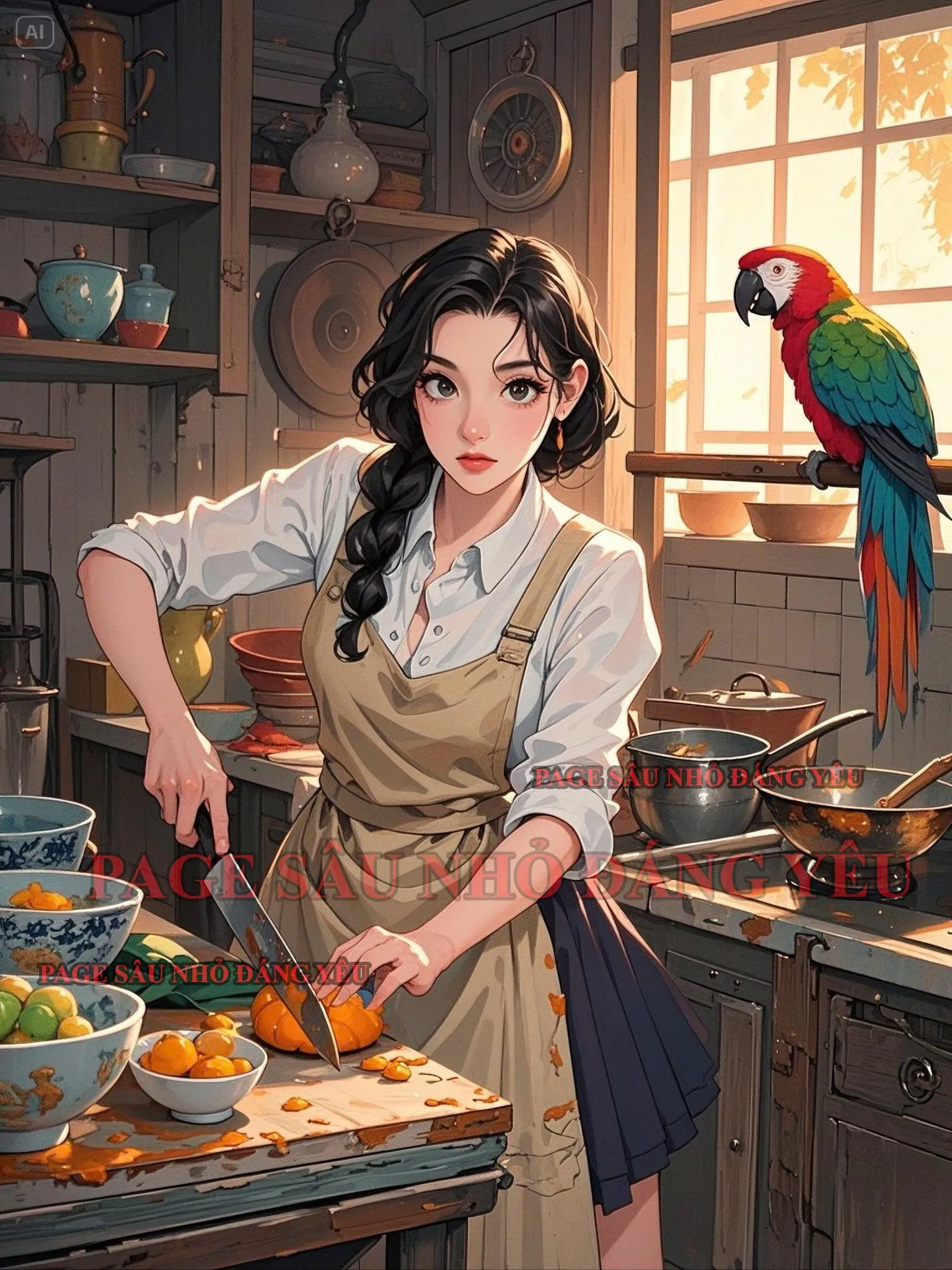 Bìa truyện LỜI TIÊN TRI CỦA PHỤNG NHỎ