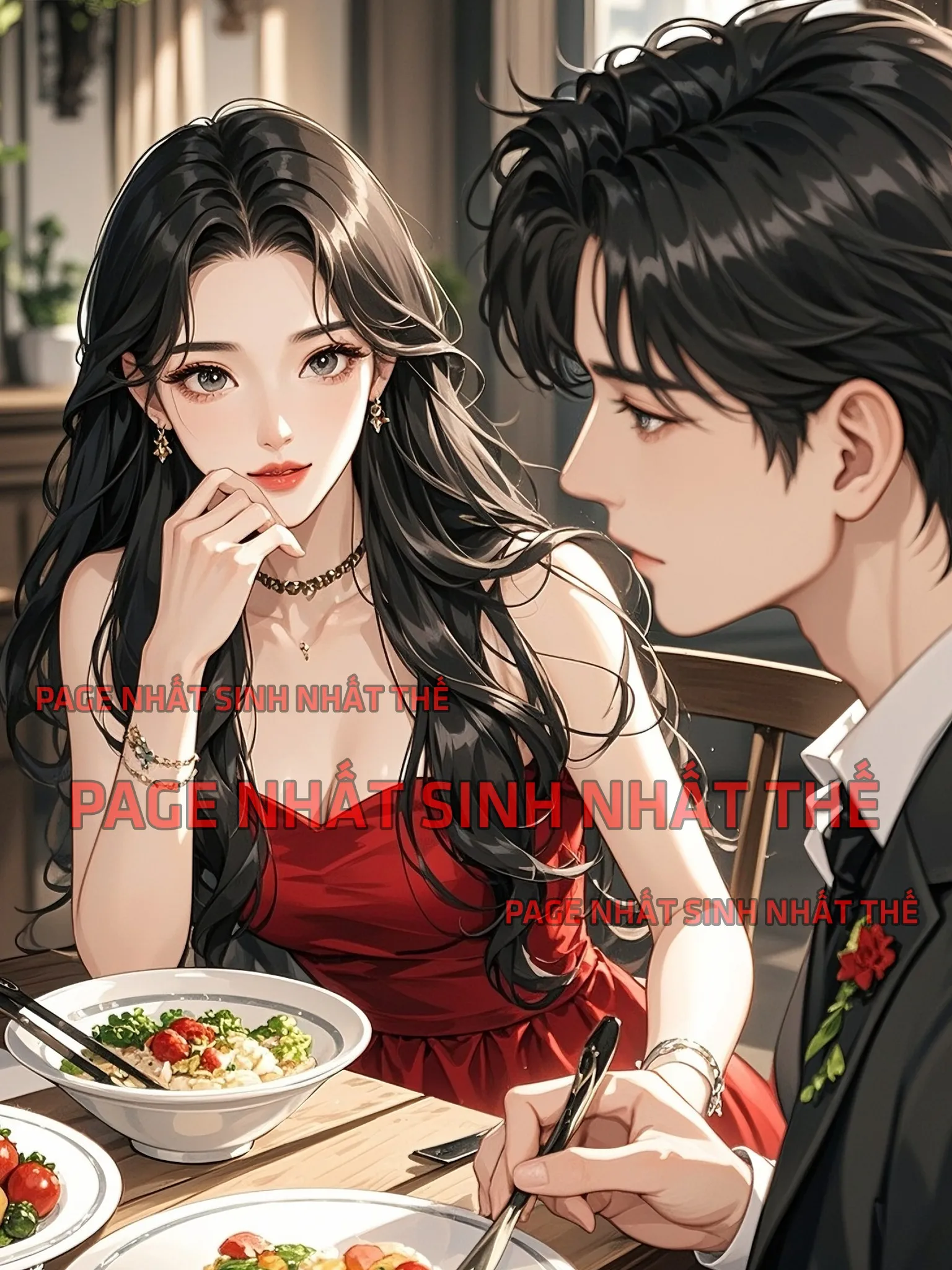 Bìa truyện LỜI TỎ TÌNH DƯỚI MƯA
