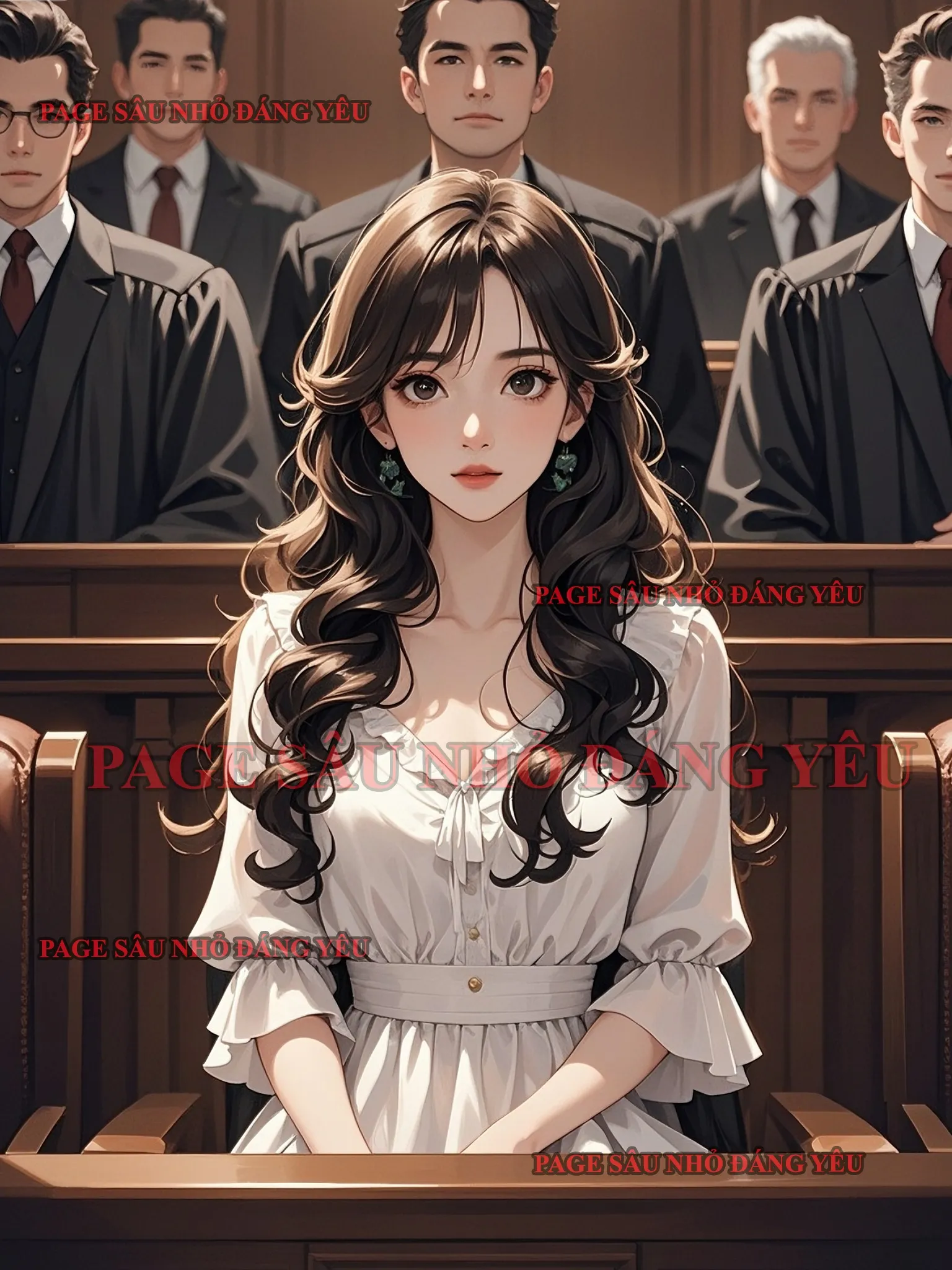 Bìa truyện Lưỡi Gươm Công Lý
