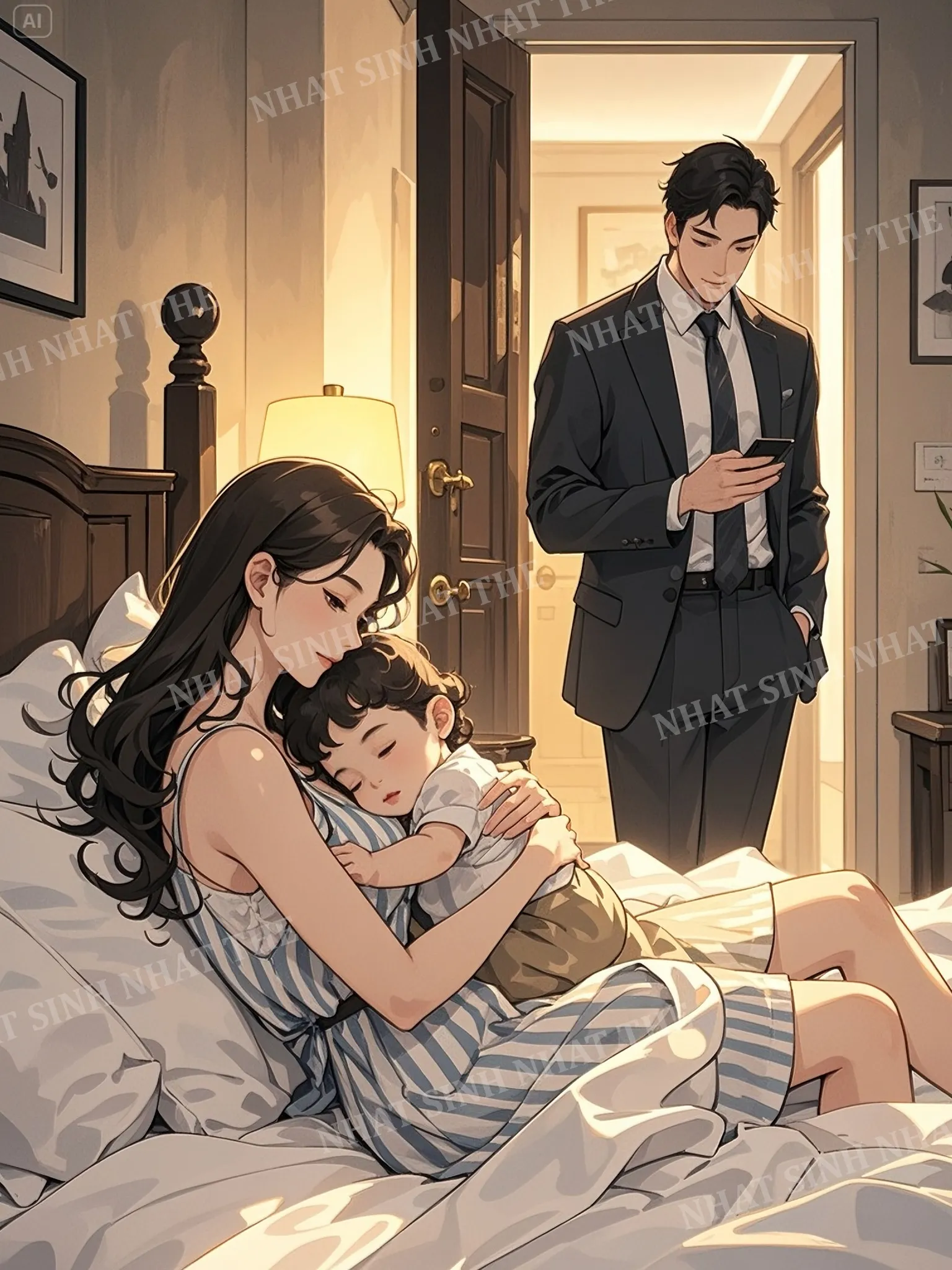 Bìa truyện LY HÔN TRƯỚC , TRẢ THÙ SAU
