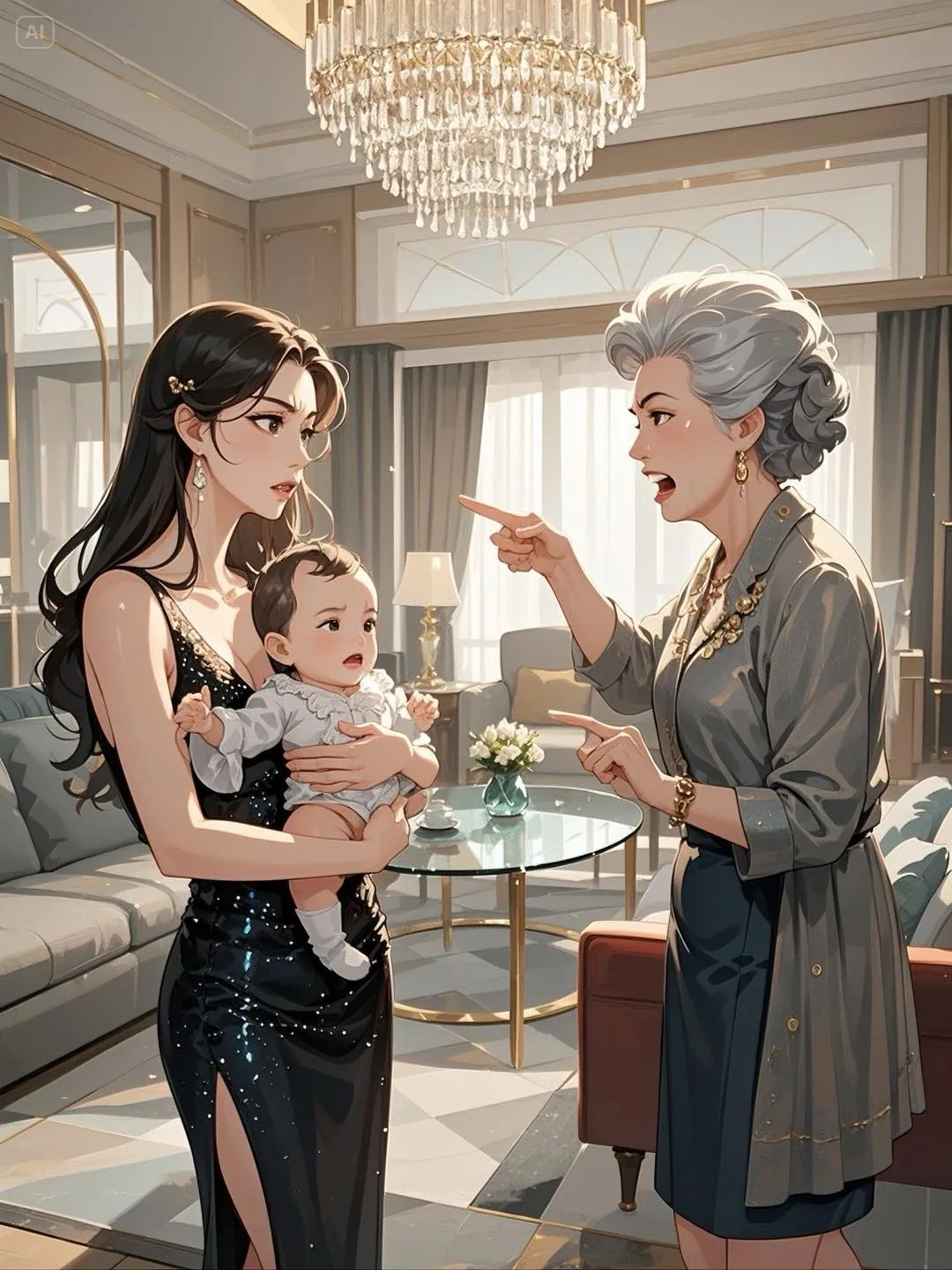Bìa truyện MẸ CHỒNG ĐỘC MIỆNG, CON DÂU ĐỘC TAY