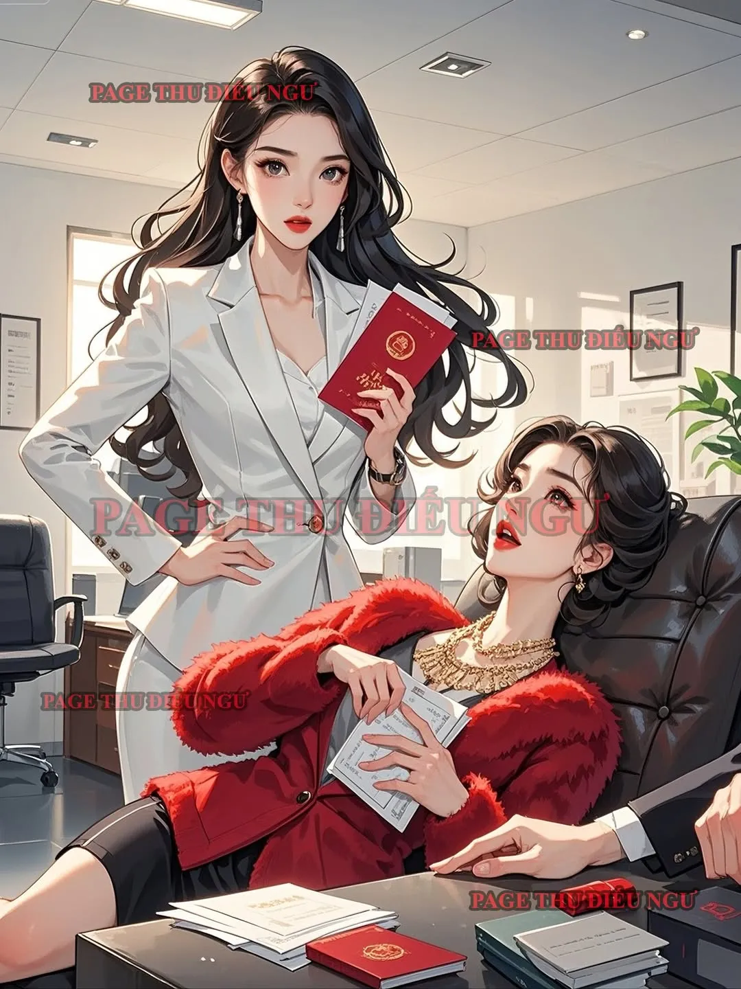 Bìa truyện Mẹ Chồng Ngất Xỉu Vì Sổ Đỏ